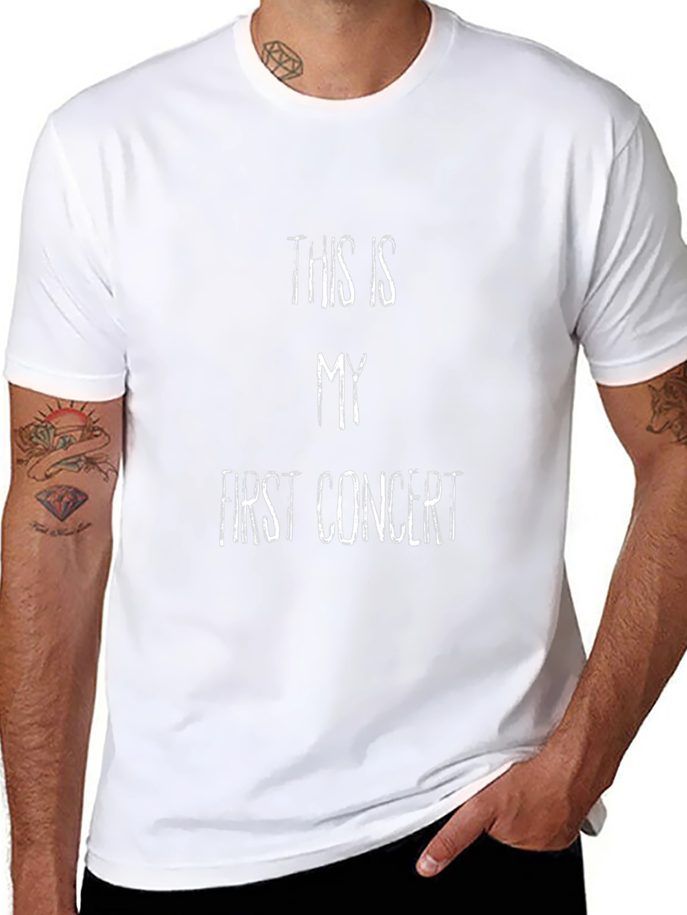 First Concert Tee - Soft Cotton Blend