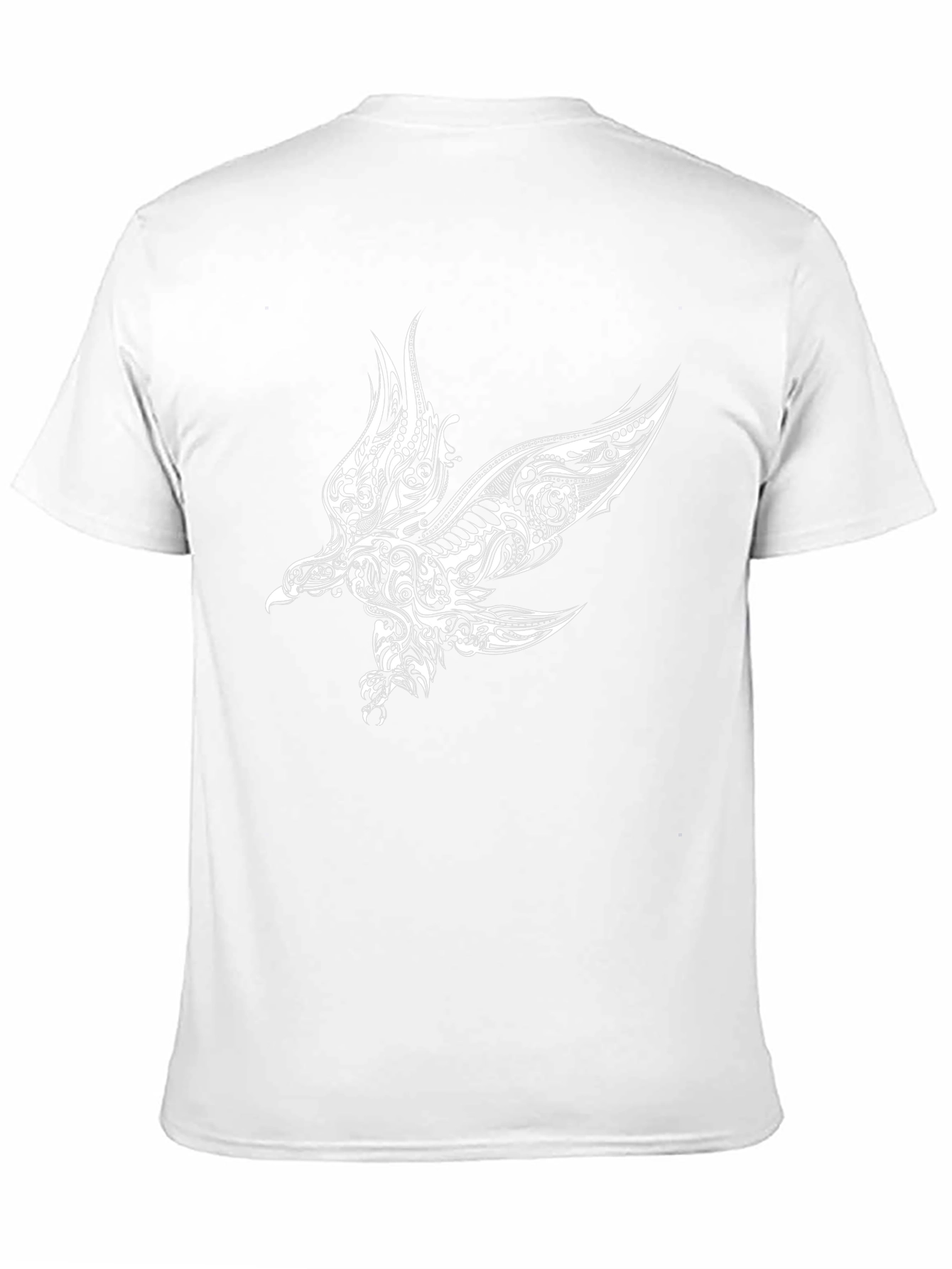 Black Eagle Print T-Shirt