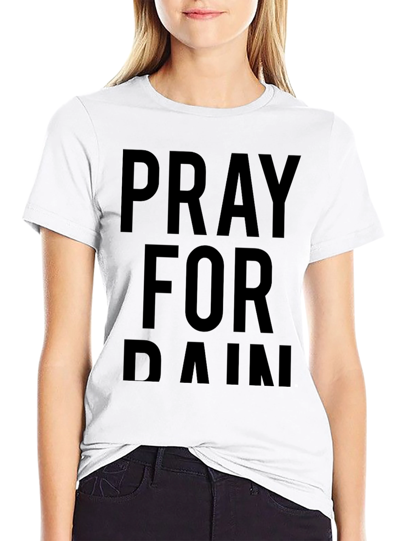 Pray for Rain Graphic T-Shirt