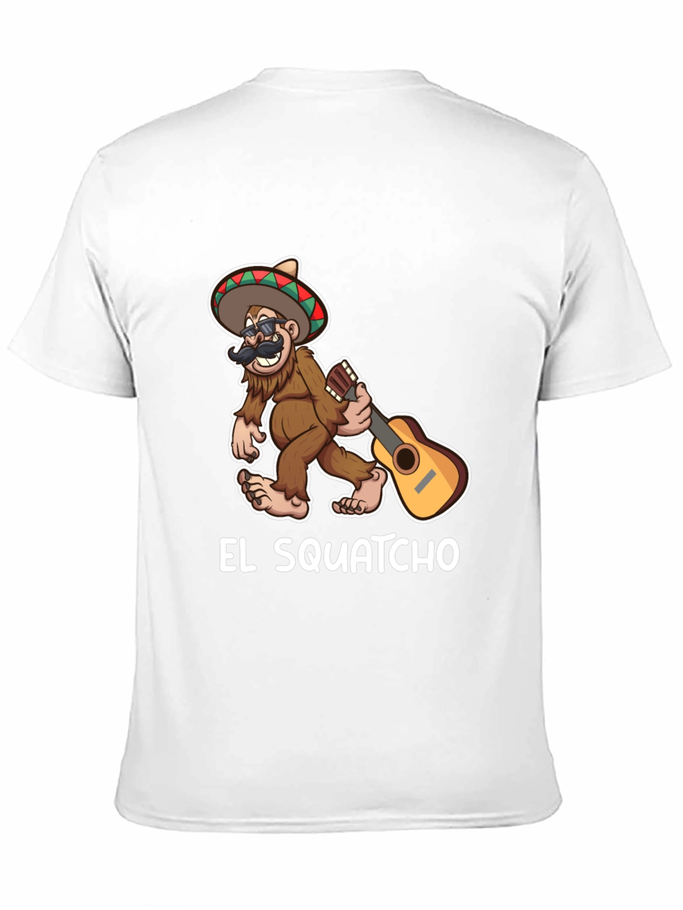 El Squatcho T-Shirt - Bigfoot with Sombrero