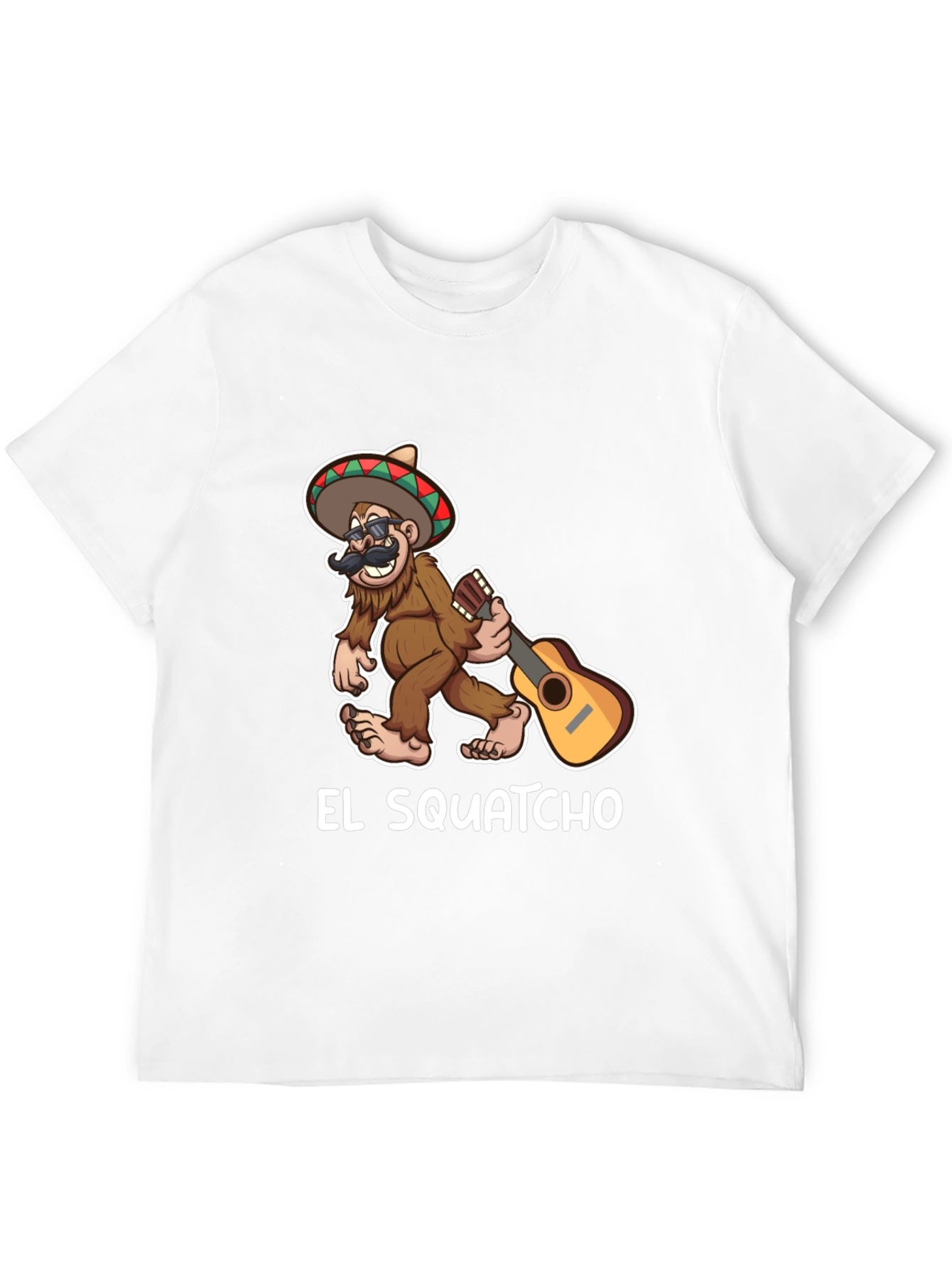 El Squatcho T-Shirt - Bigfoot with Sombrero