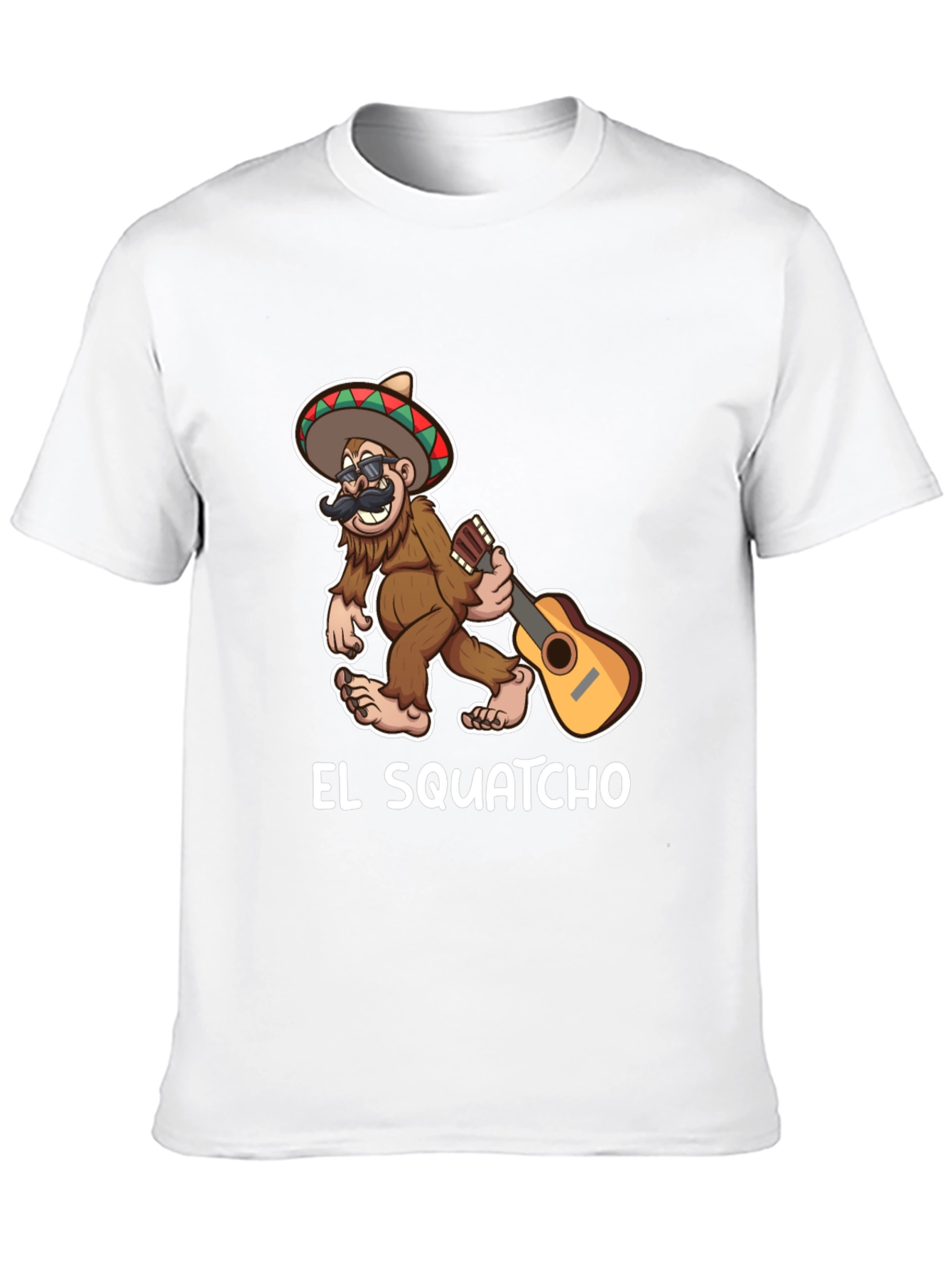 El Squatcho T-Shirt - Bigfoot with Sombrero
