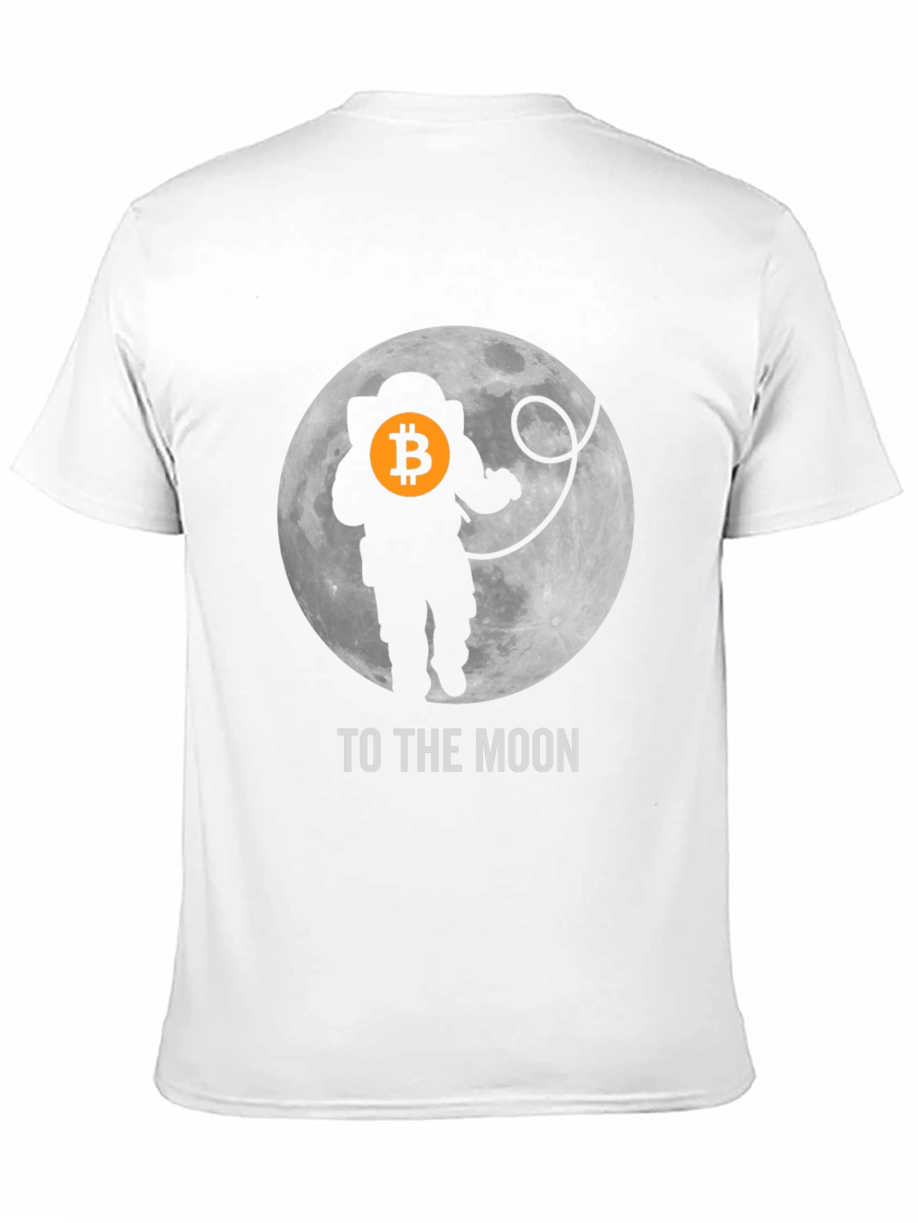 Bitcoin Astronaut T-Shirt - To The Moon Crypto Tee