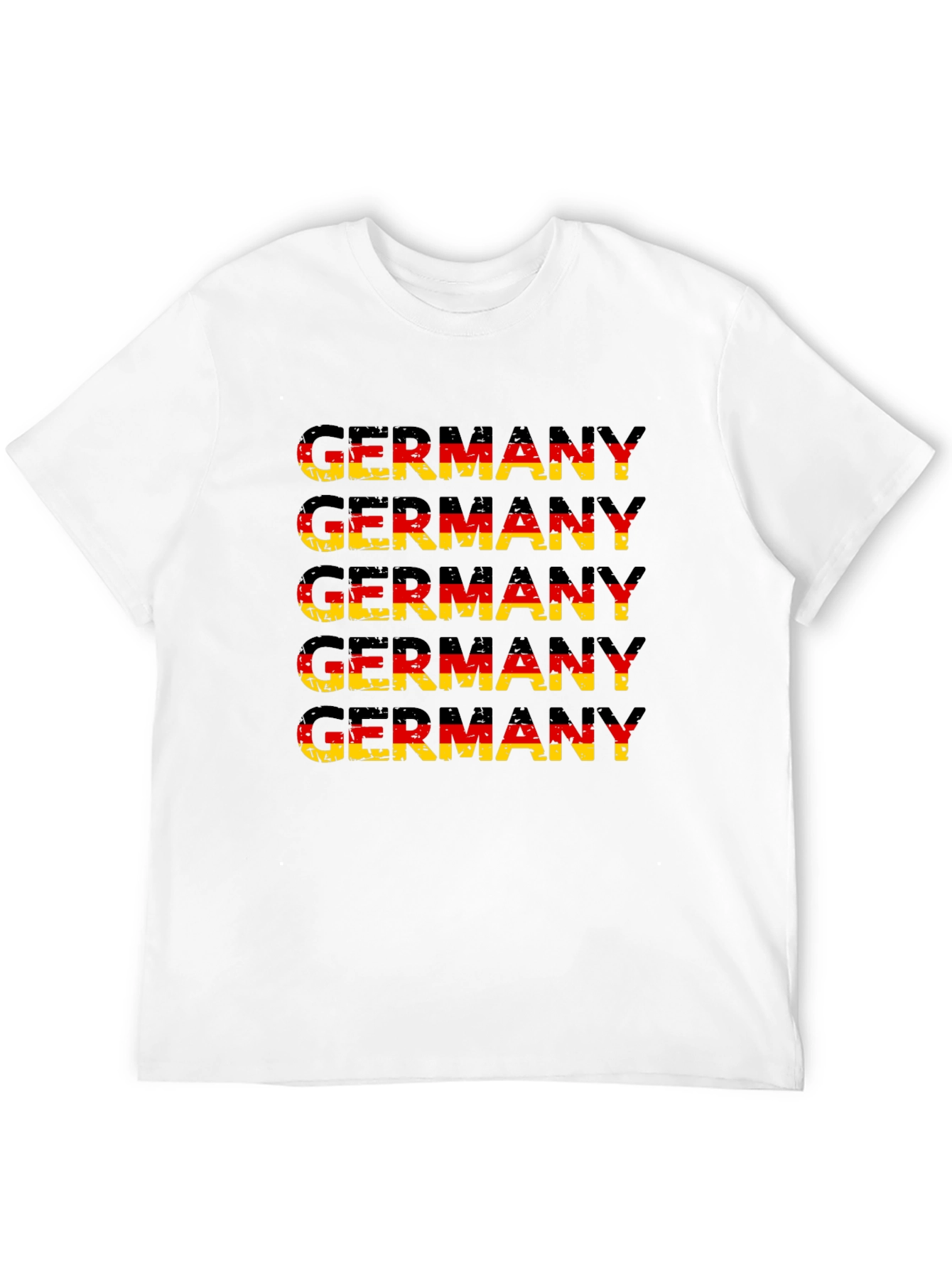 Germany Flag T-Shirt - Graphic Print Tee
