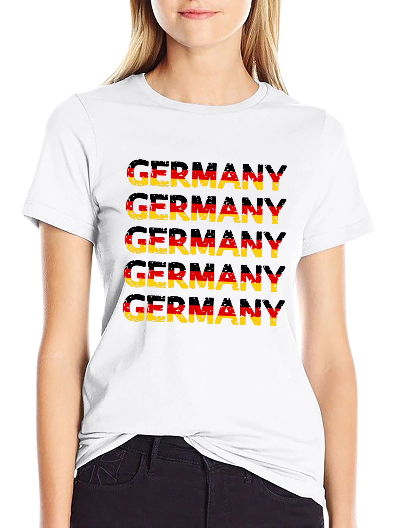 Germany Flag T-Shirt - Graphic Print Tee