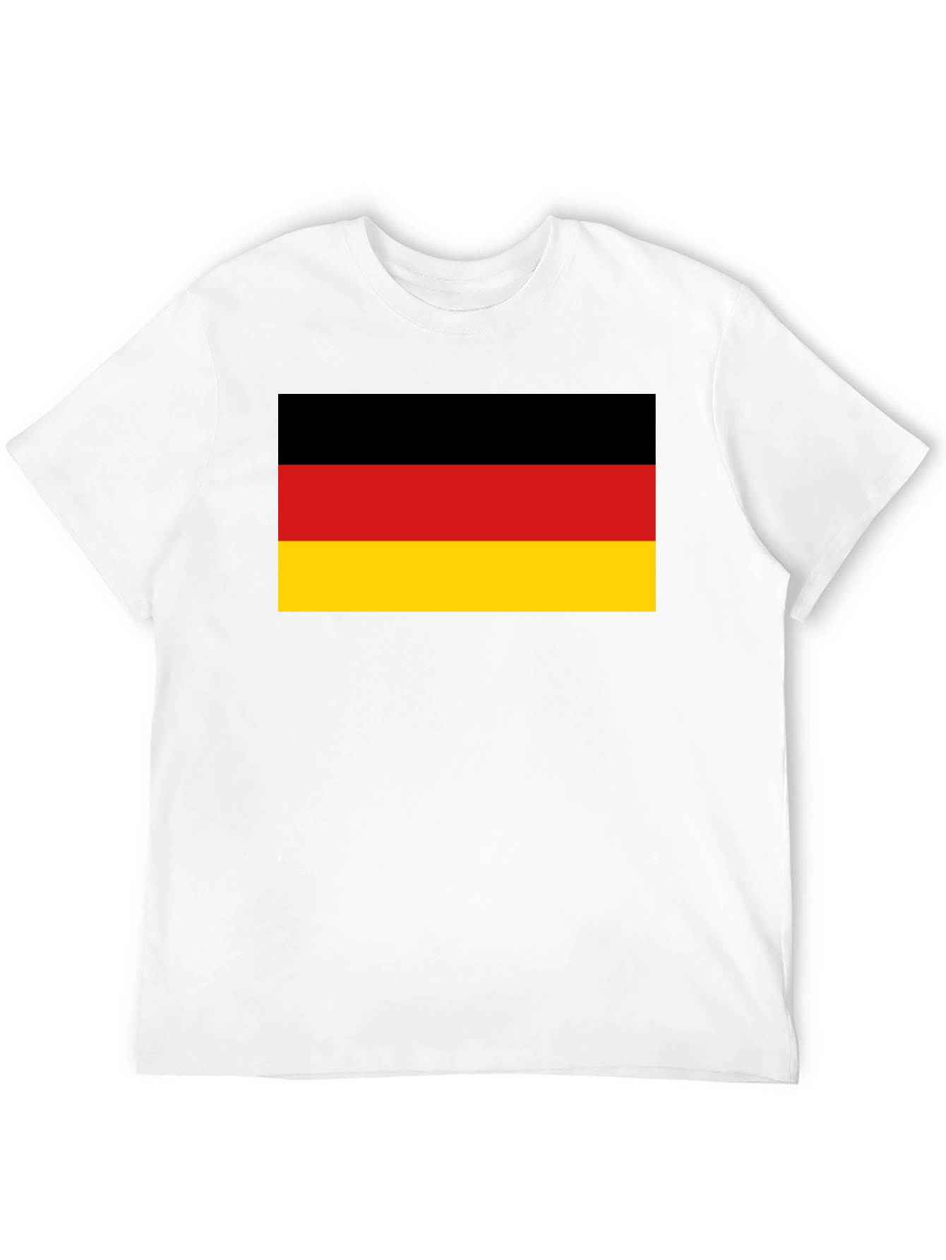 Germany Flag Graphic T-Shirt - Black