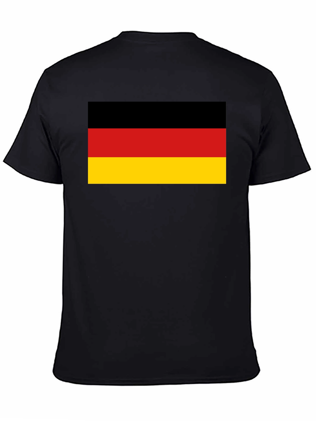 Germany Flag Graphic T-Shirt - Black