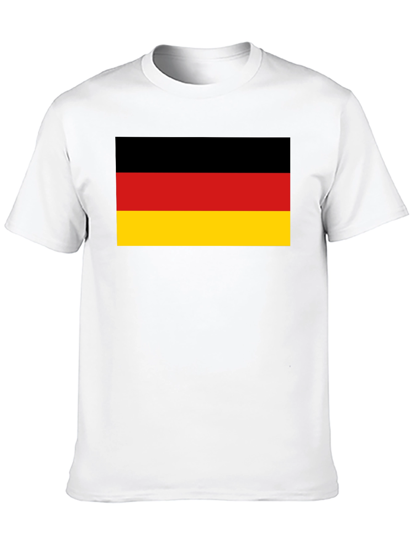 Germany Flag Graphic T-Shirt - Black