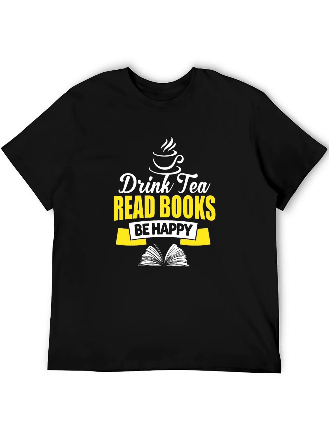 Drink Tea Read Books Graphic Tee