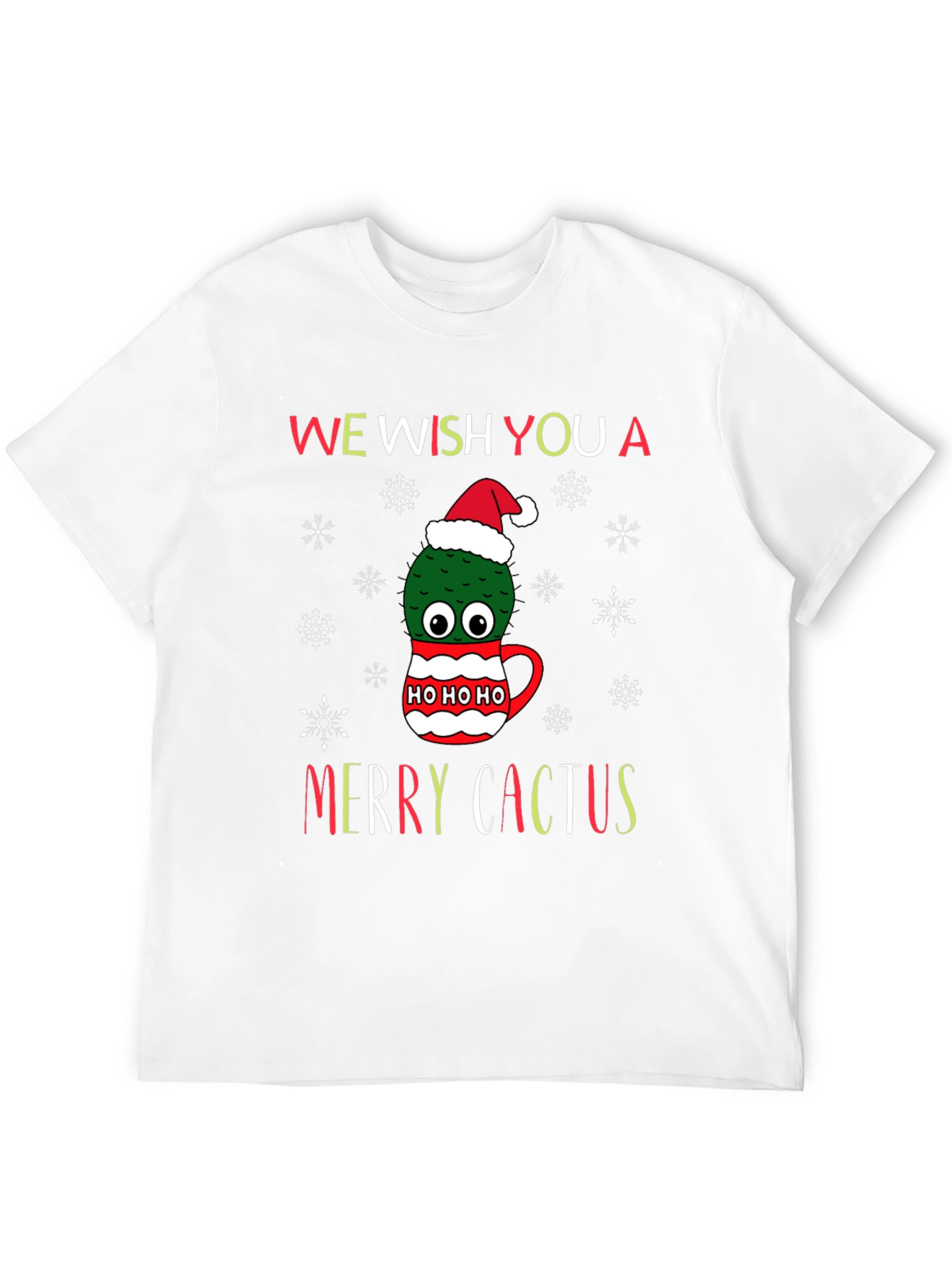 Merry Cactus Christmas T-Shirt