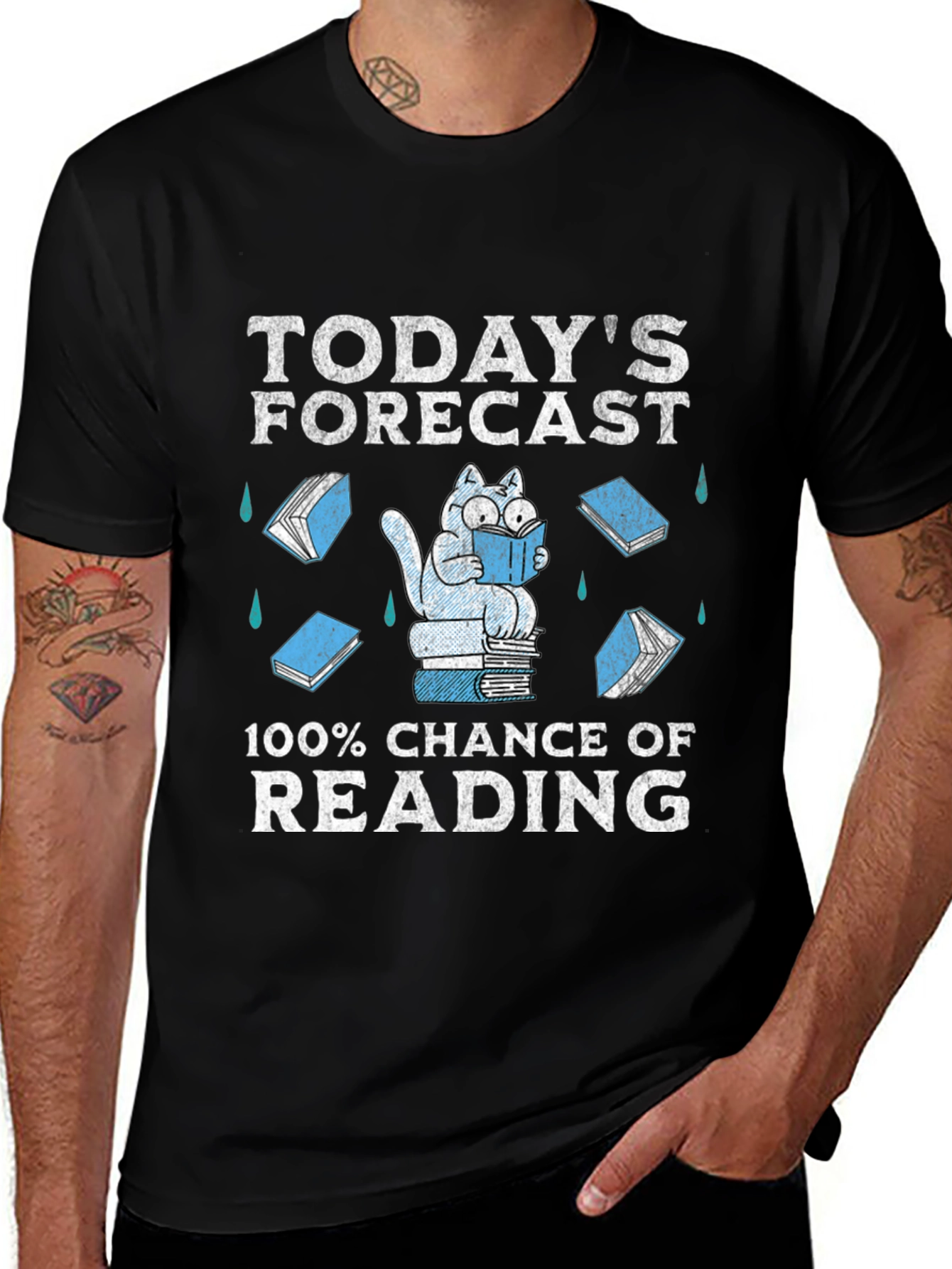 Todays Forecast Reading T-Shirt