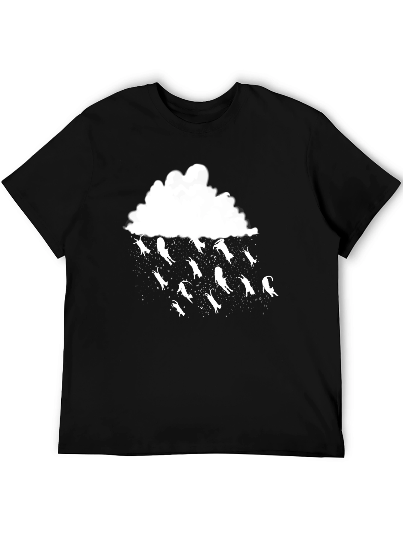 Funny Cats Rain T-Shirt