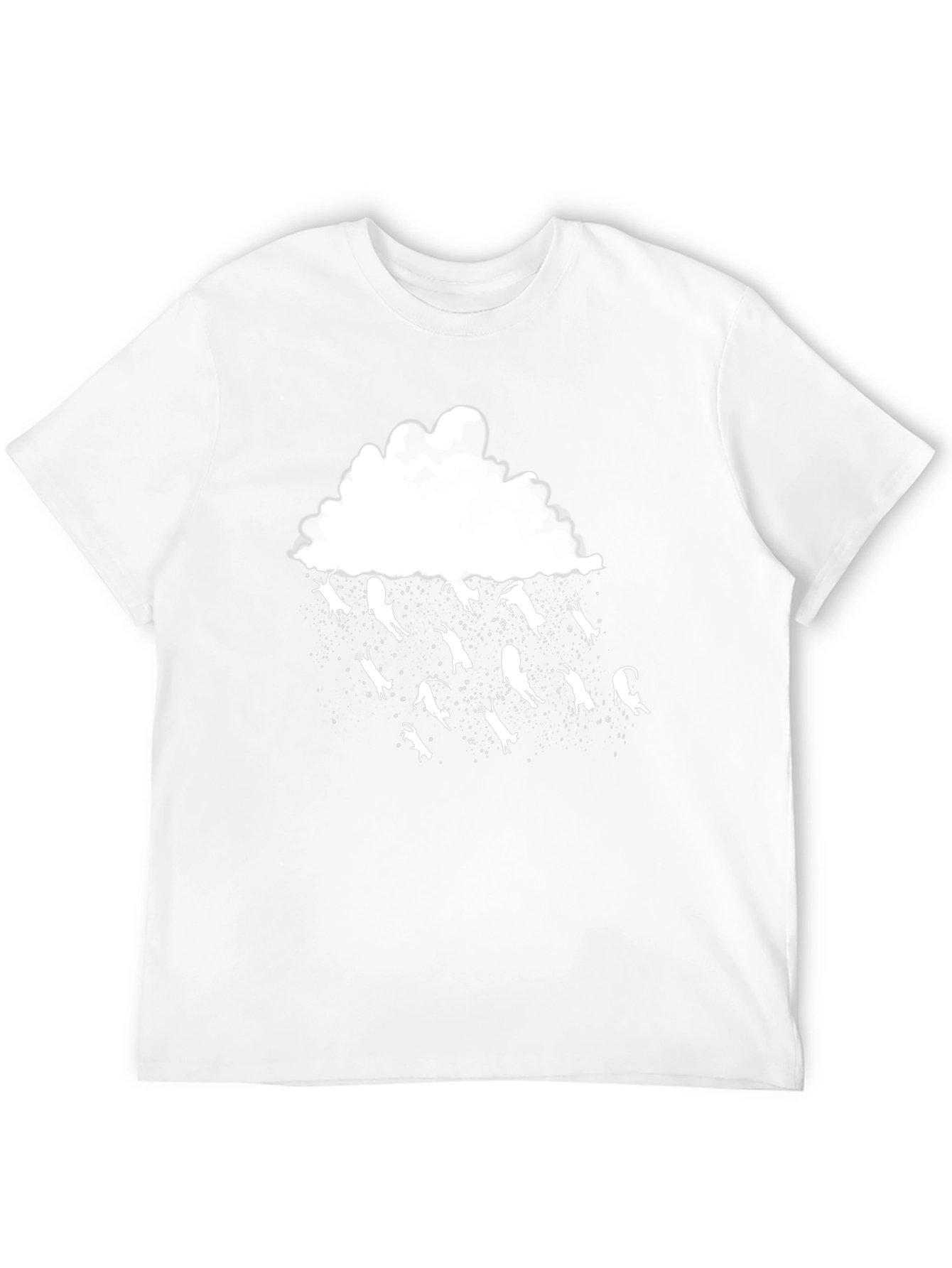 Funny Cats Rain T-Shirt