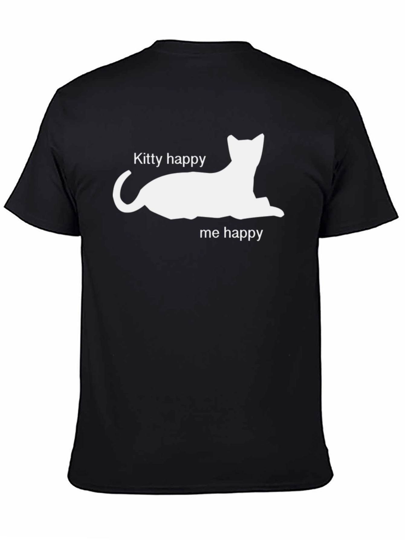 Kitty Happy Me Happy Graphic Tee