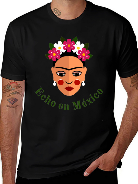 Frida Kahlo Hecho en Mexico Graphic T-Shirt