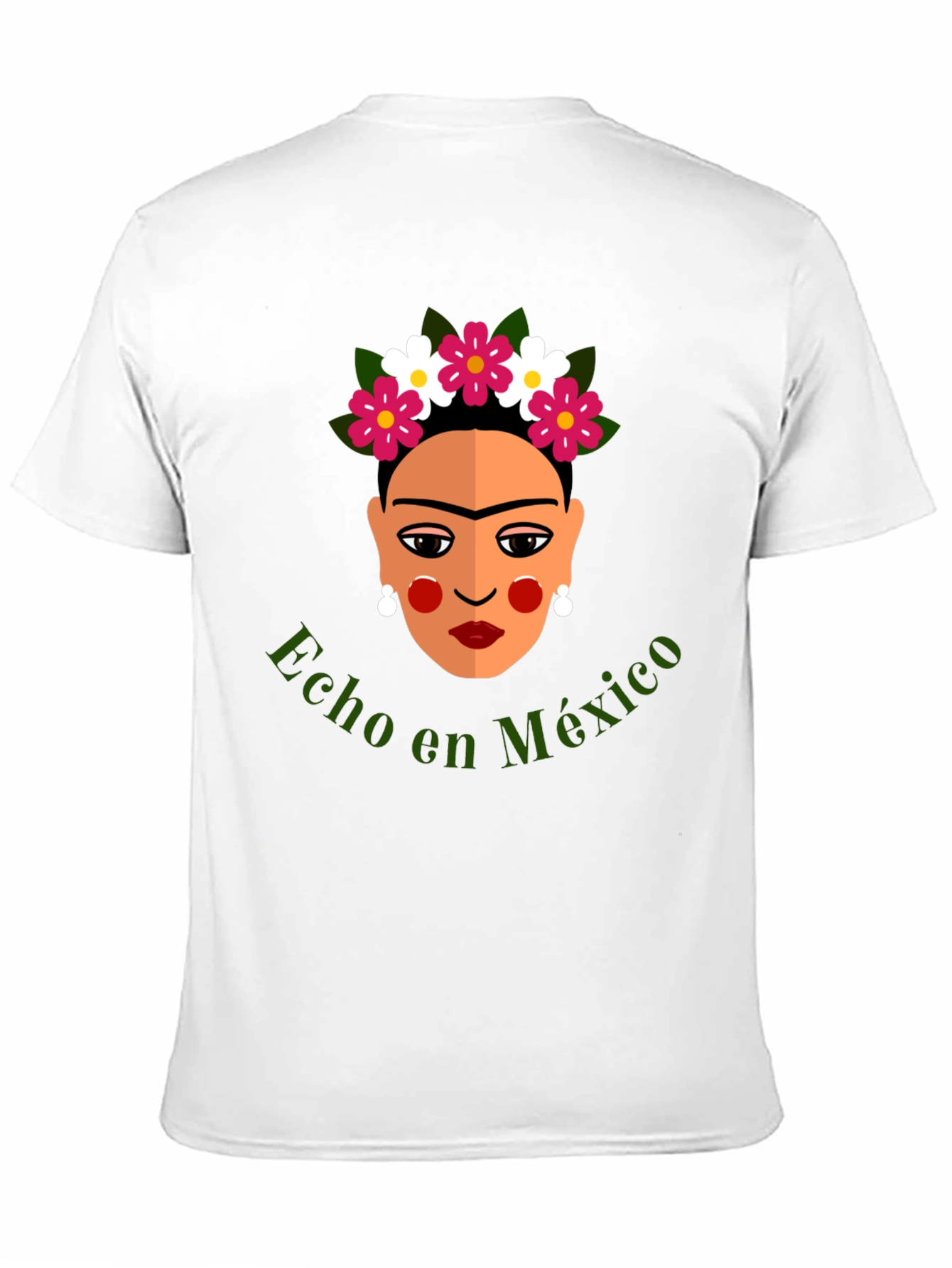 Frida Kahlo Hecho en Mexico Graphic T-Shirt