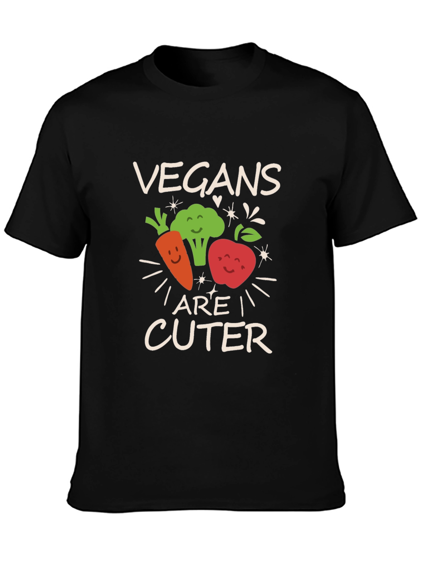 Vegans Are Cuter Graphic Tee
