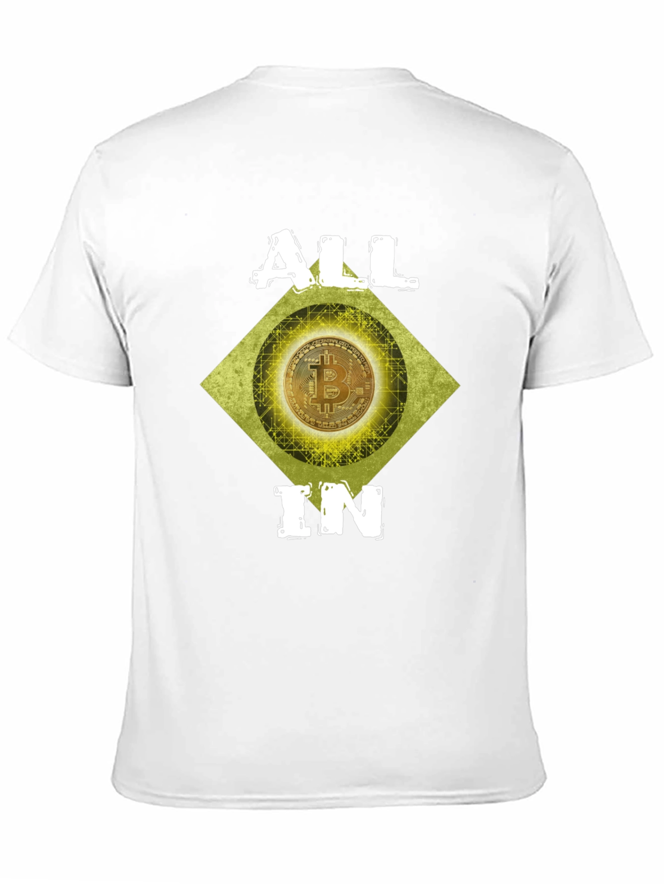 Bitcoin Crypto ALL IN Graphic Tee