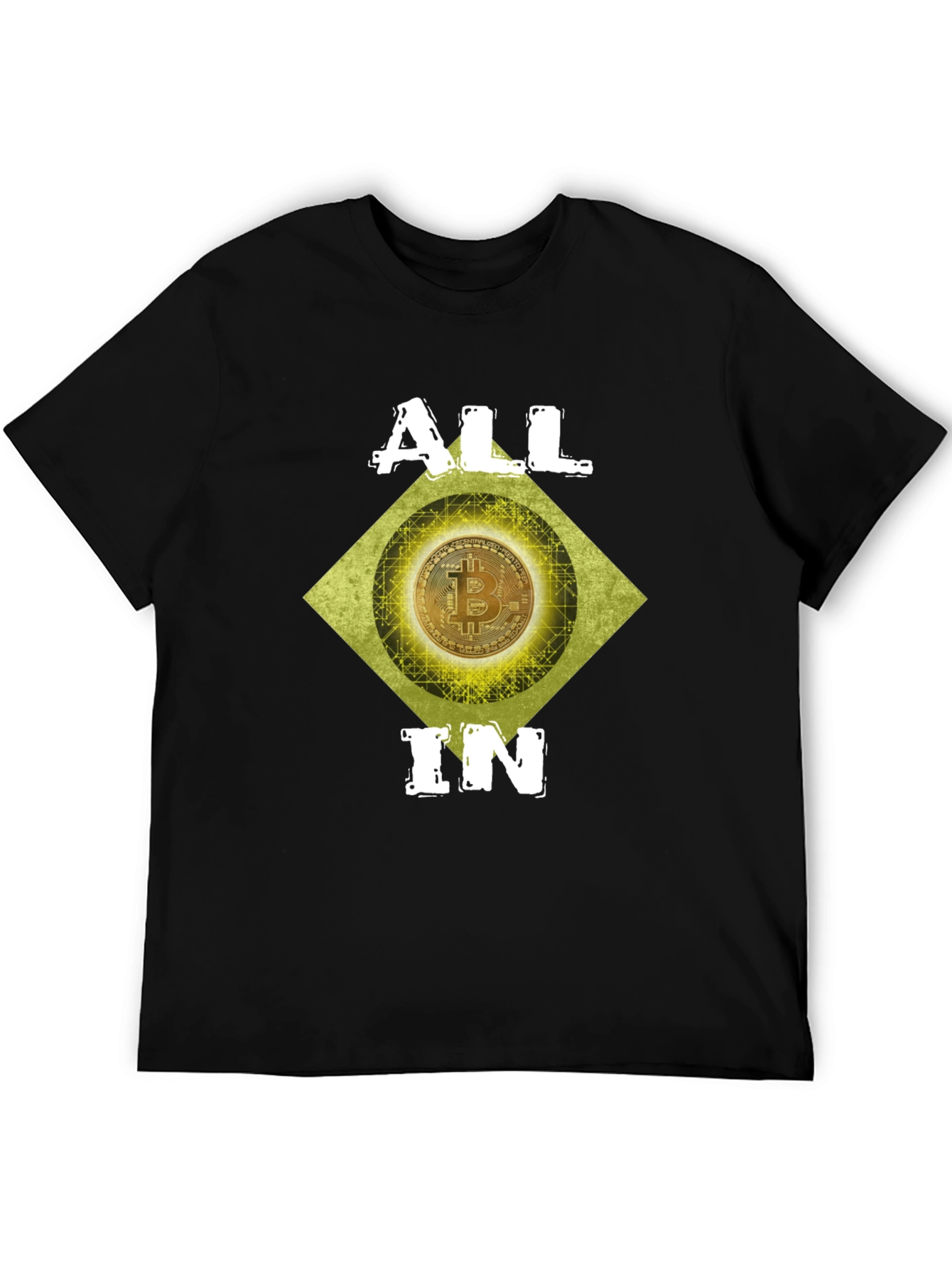 Bitcoin Crypto ALL IN Graphic Tee