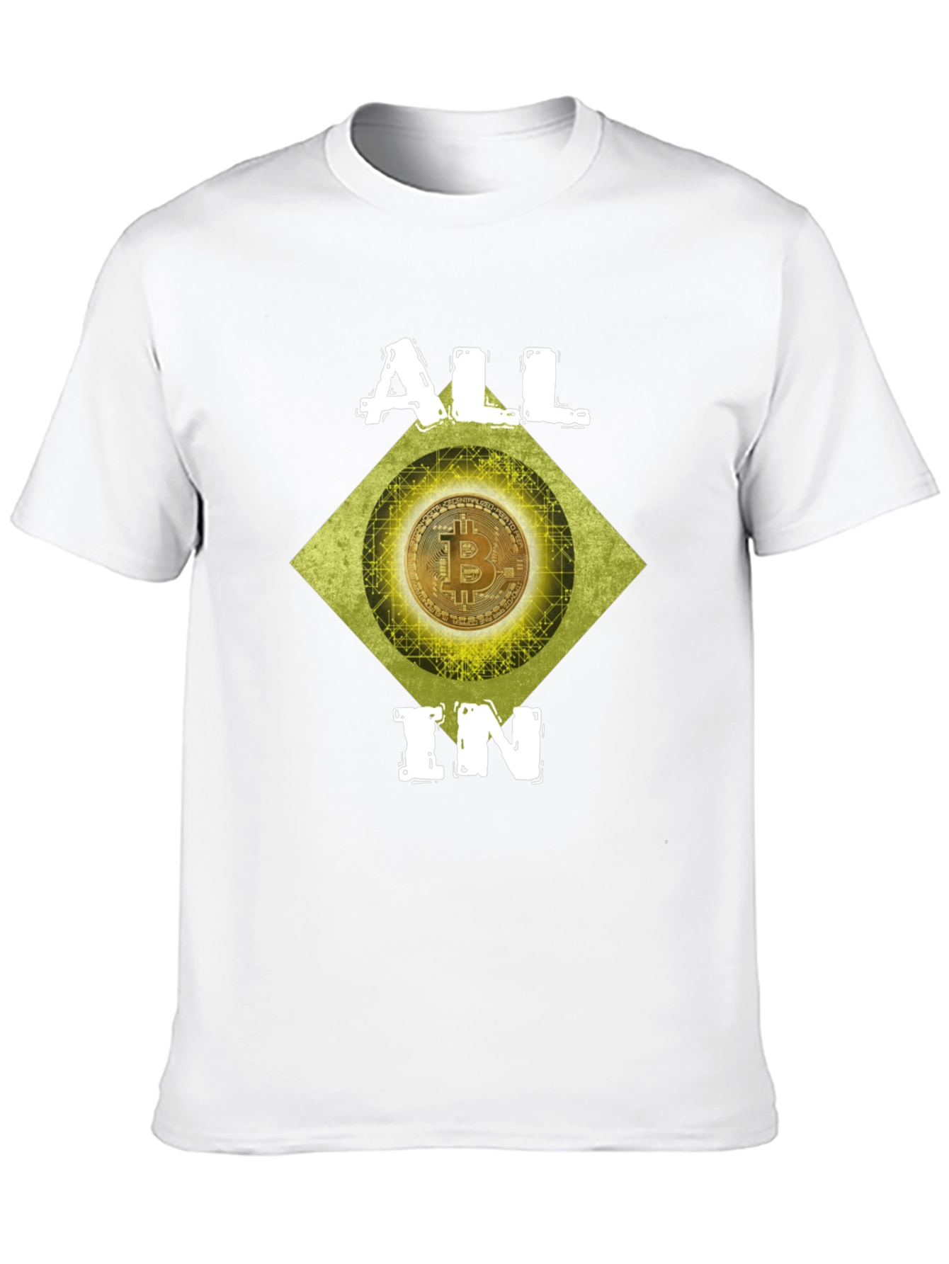 Bitcoin Crypto ALL IN Graphic Tee