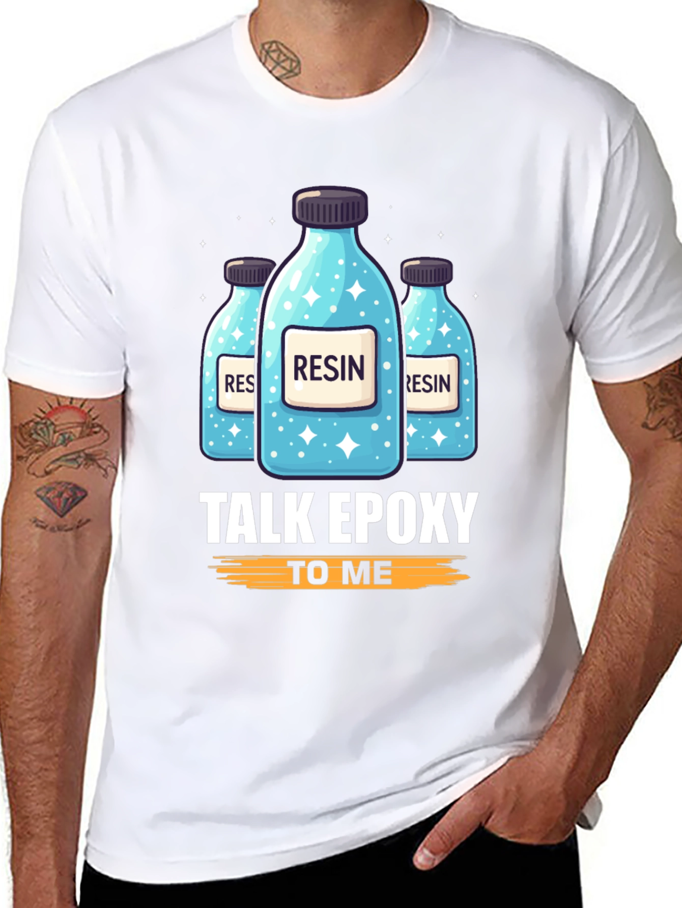 Resin Epoxy T-Shirt: Talk Epoxy To Me
