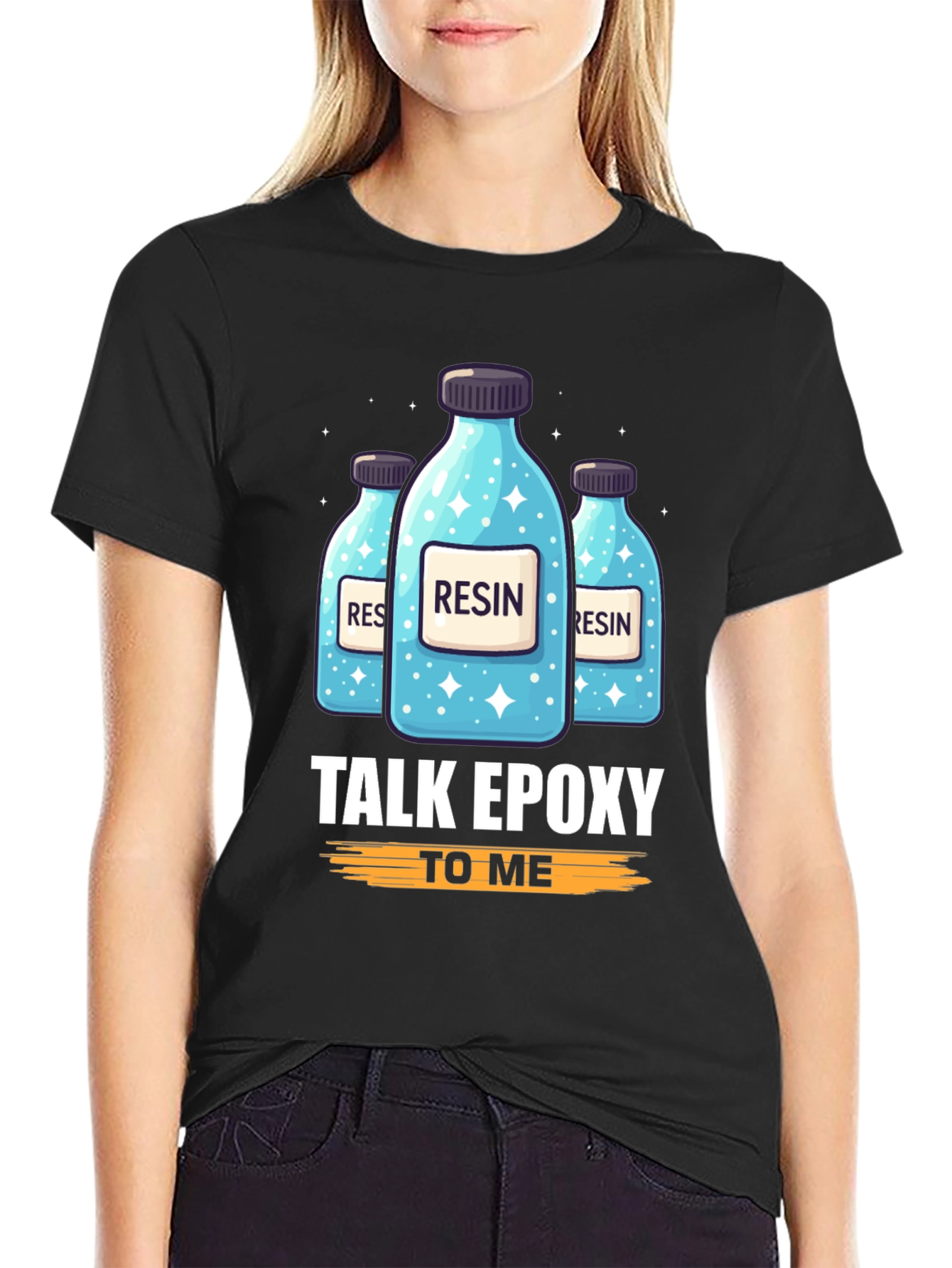 Resin Epoxy T-Shirt: Talk Epoxy To Me