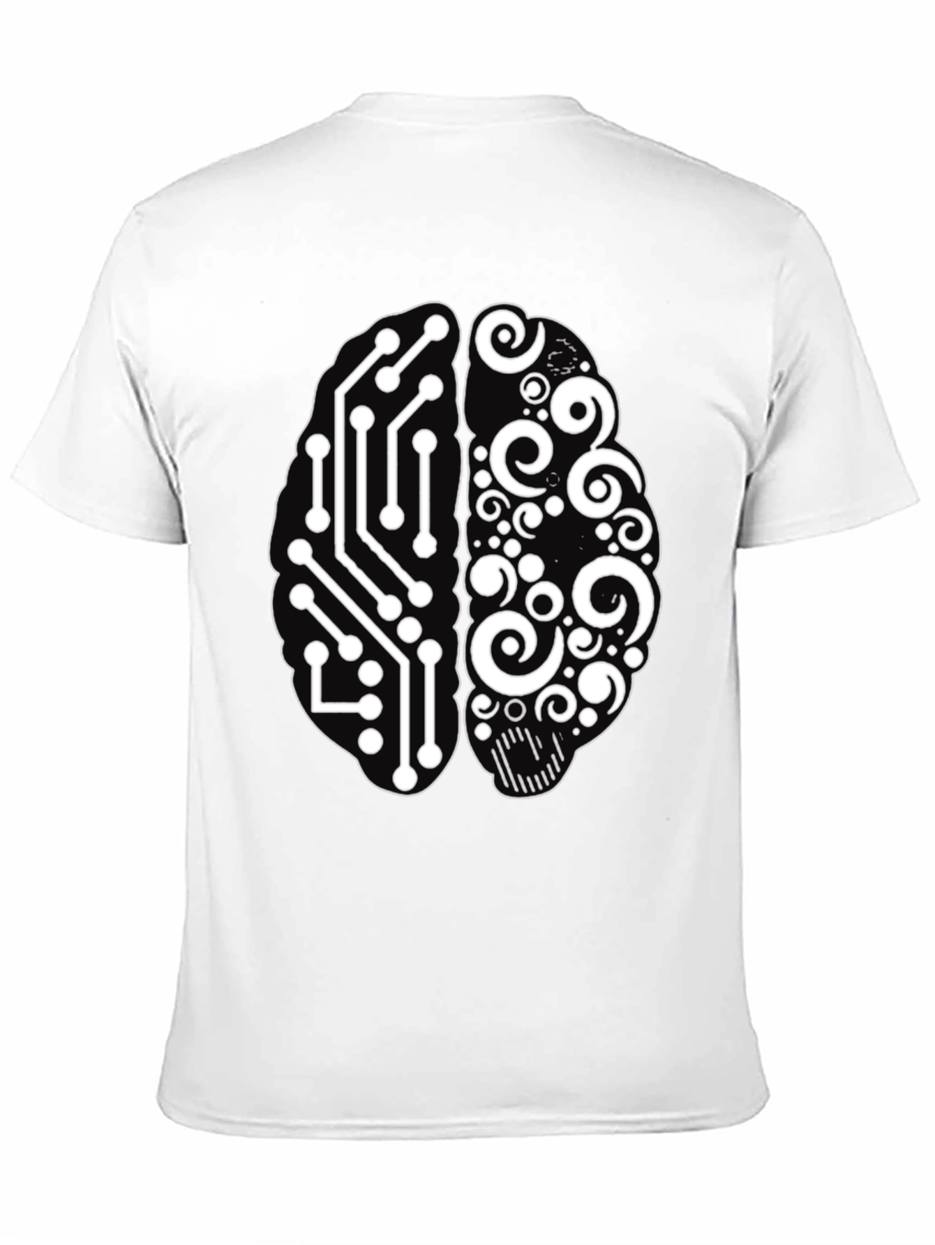 Brain Circuitry Tee - Logic & Creativity