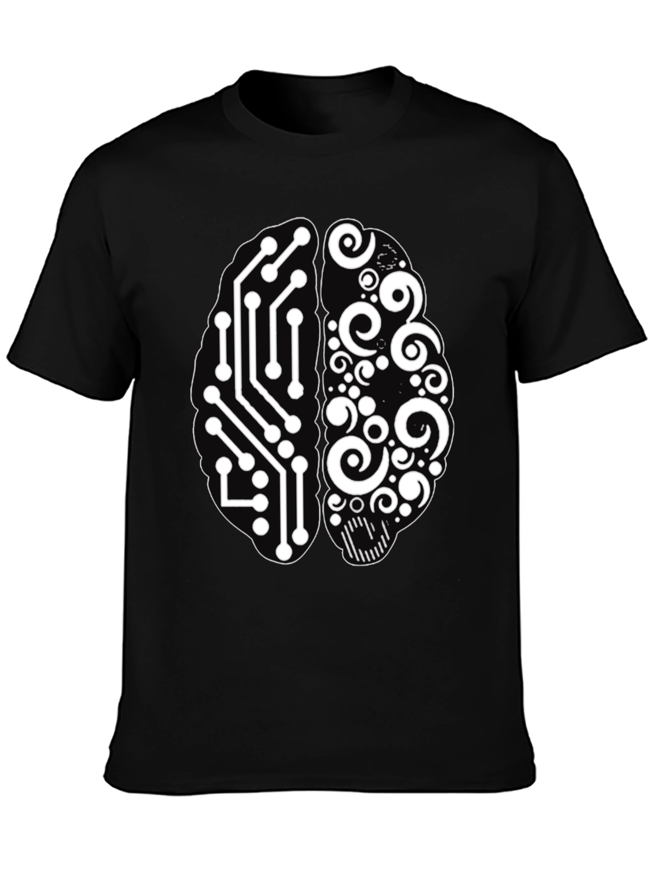 Brain Circuitry Tee - Logic & Creativity