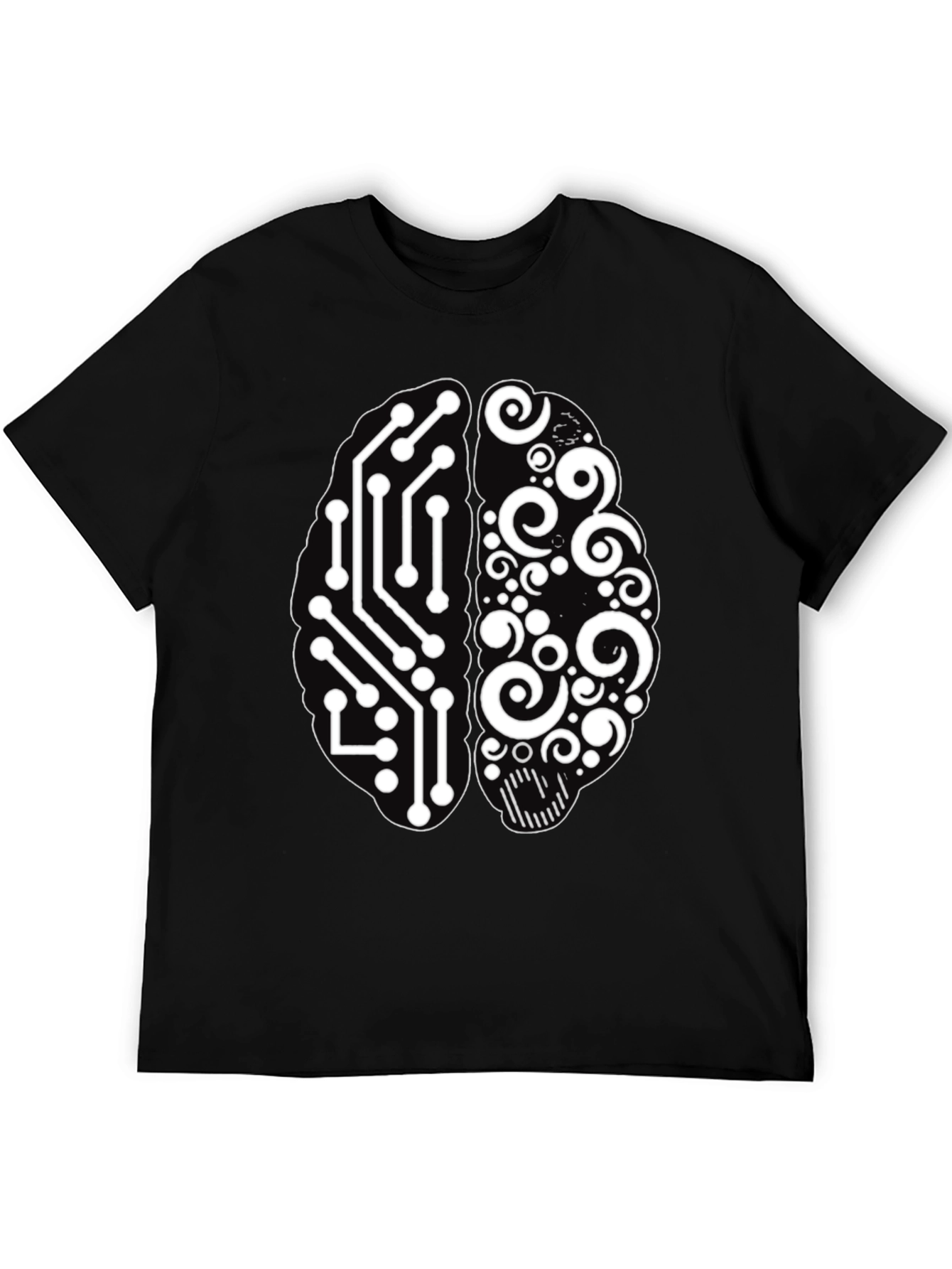 Brain Circuitry Tee - Logic & Creativity