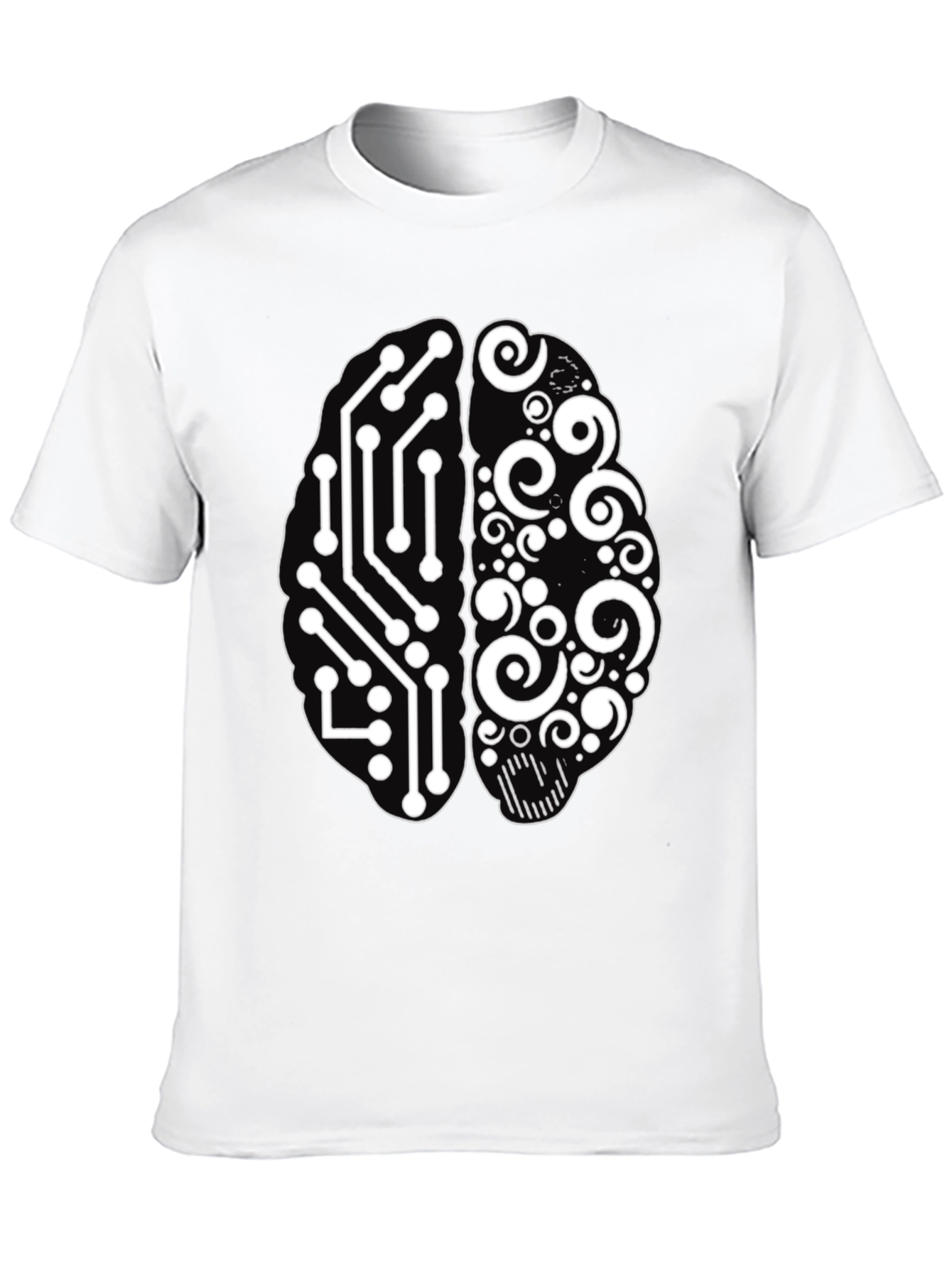 Brain Circuitry Tee - Logic & Creativity
