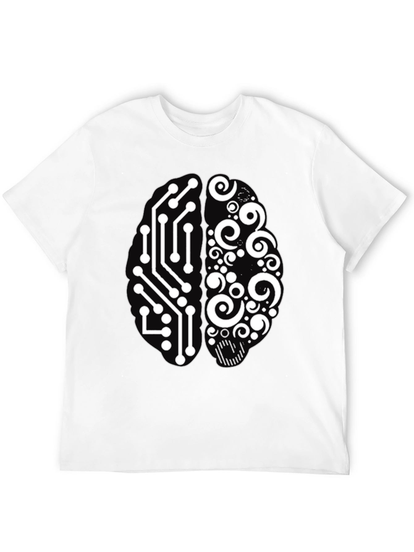 Brain Circuitry Tee - Logic & Creativity