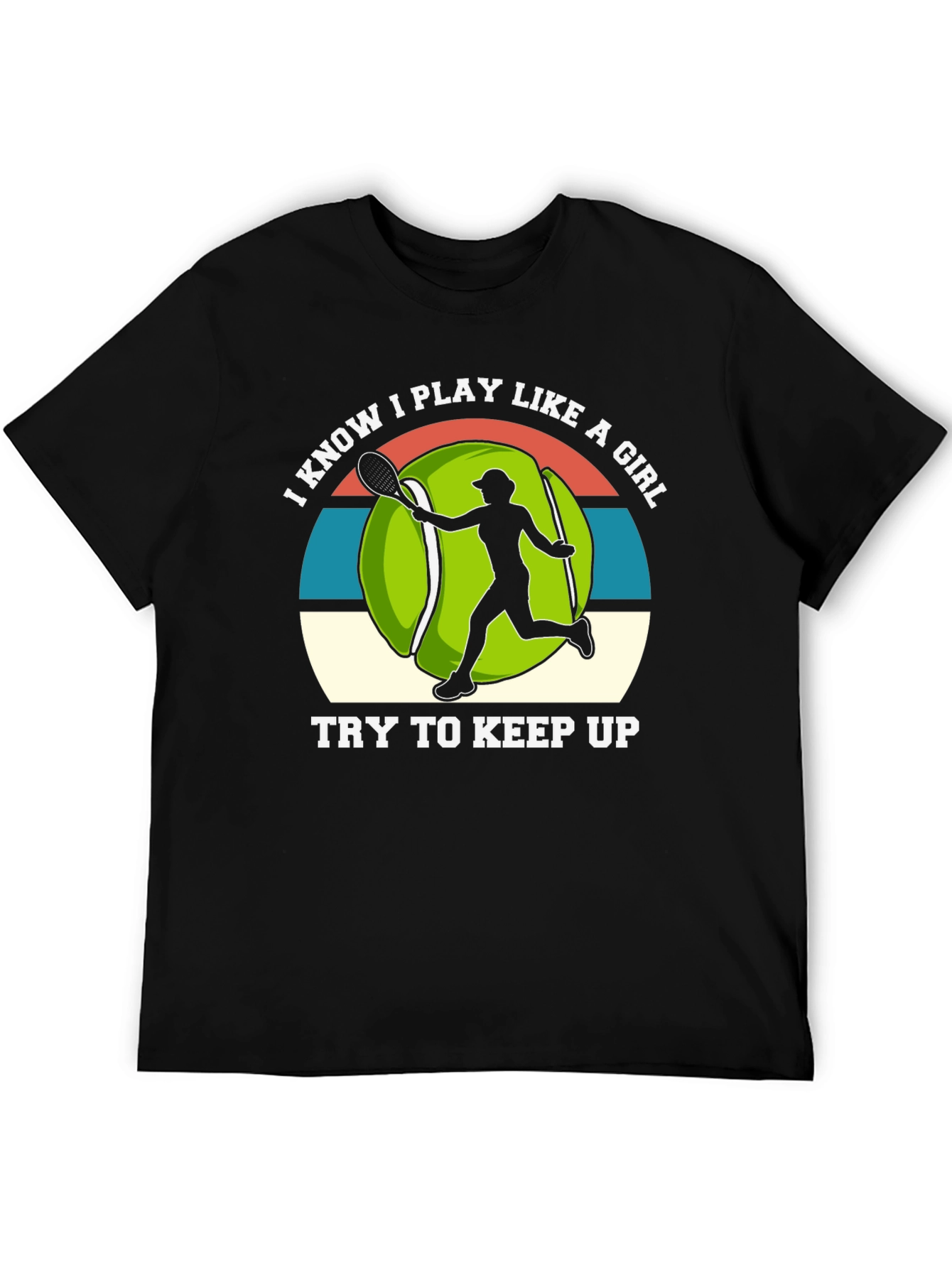 Tennis Player Girl Power T-Shirt
