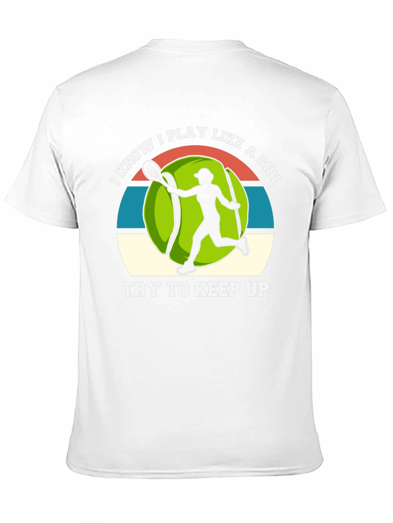 Tennis Player Girl Power T-Shirt