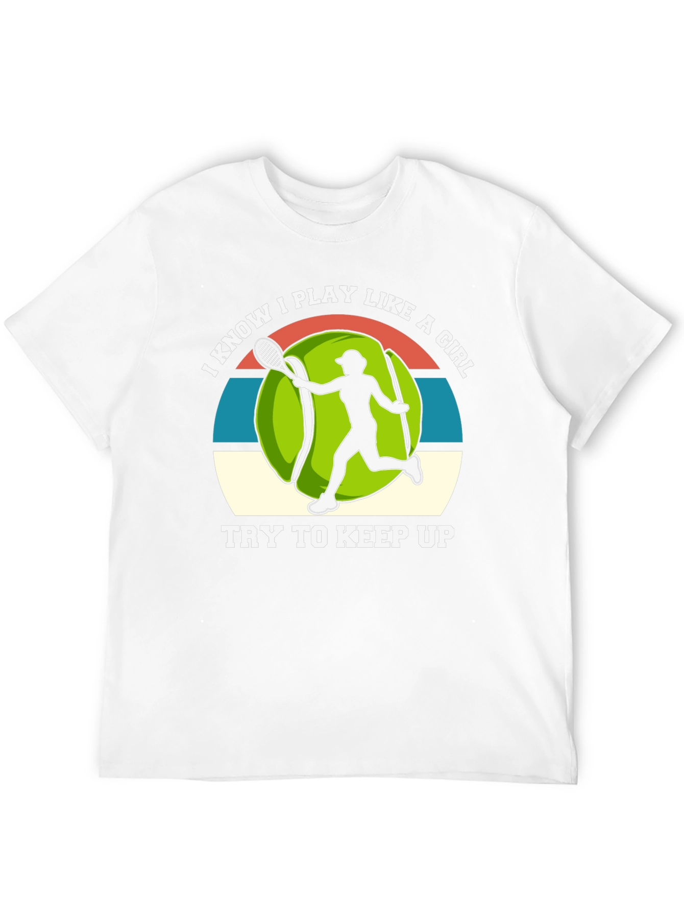 Tennis Player Girl Power T-Shirt