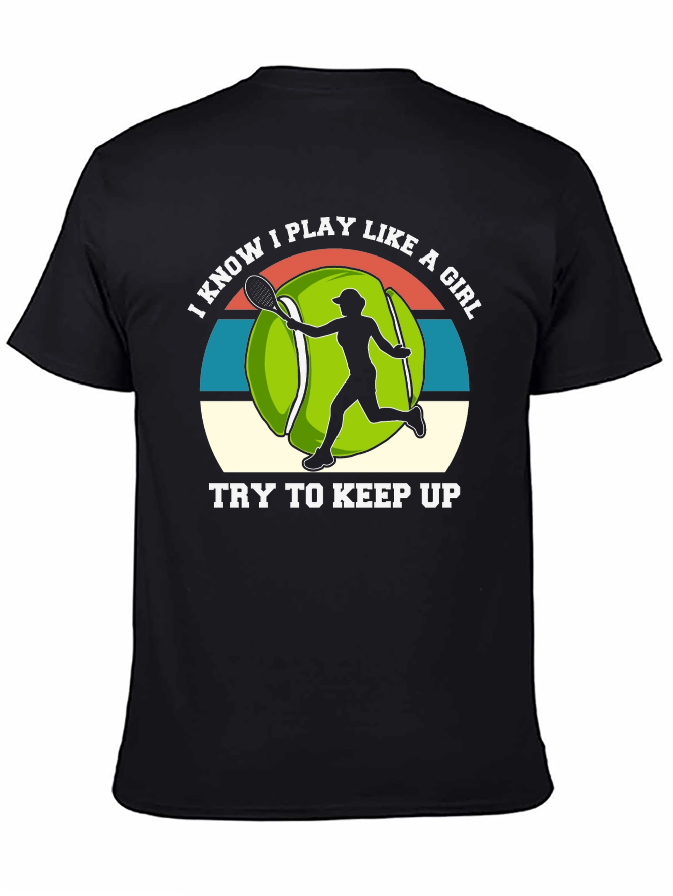 Tennis Player Girl Power T-Shirt