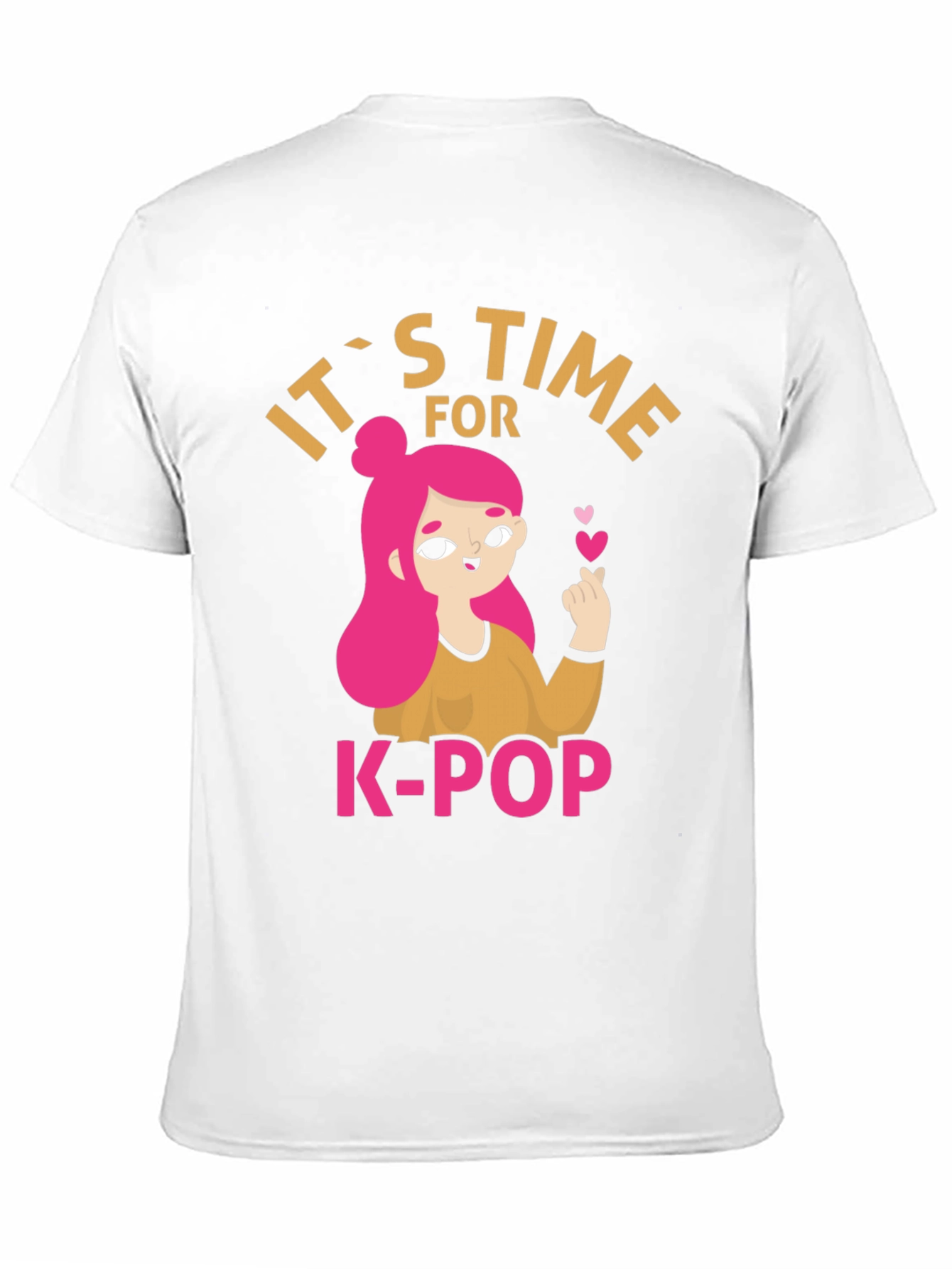 Its Time for K-Pop Black Graphic Tee