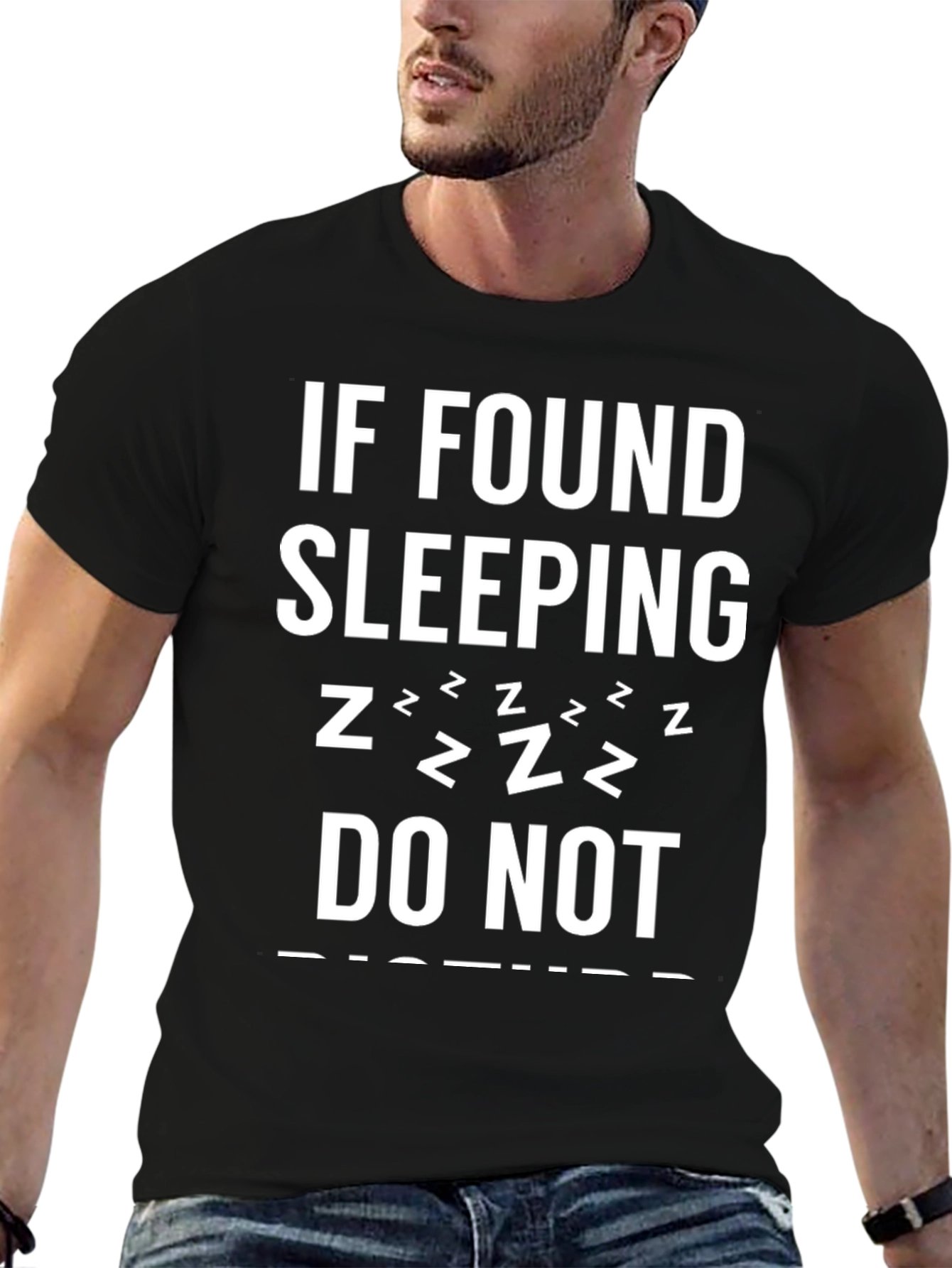 Funny Sleeping T-Shirt - Do Not Disturb!