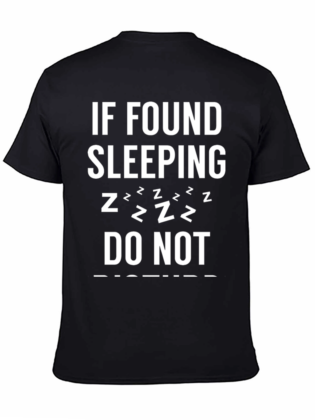 Funny Sleeping T-Shirt - Do Not Disturb!