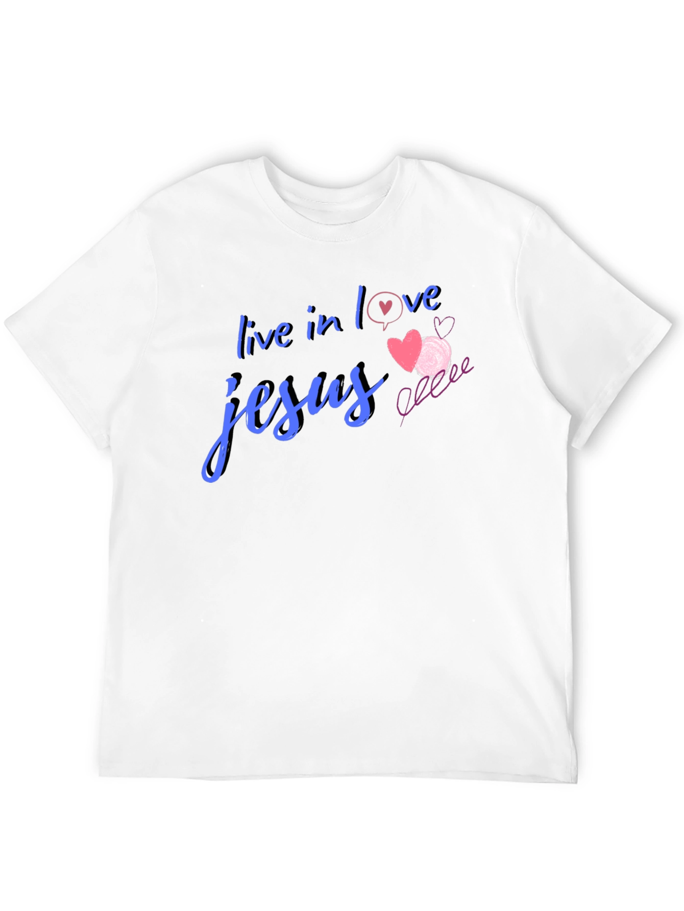 Live in Love Jesus T-Shirt - Christian Apparel