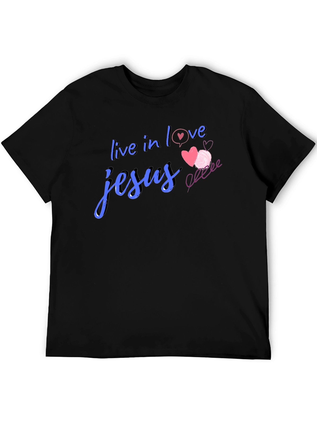 Live in Love Jesus T-Shirt - Christian Apparel
