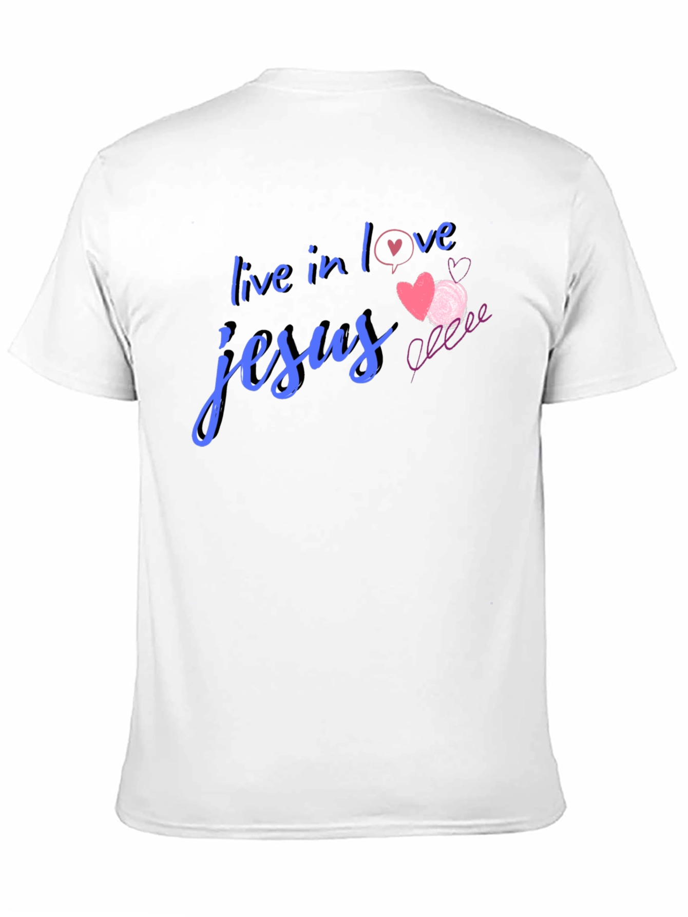 Live in Love Jesus T-Shirt - Christian Apparel