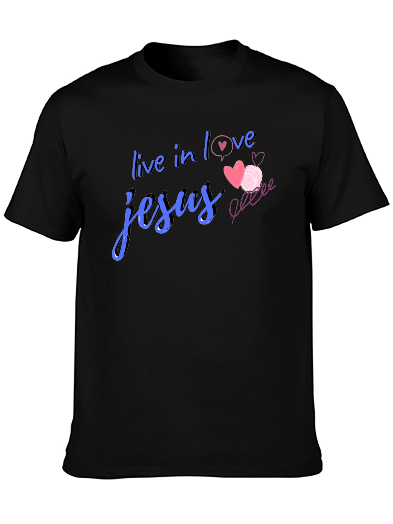 Live in Love Jesus T-Shirt - Christian Apparel