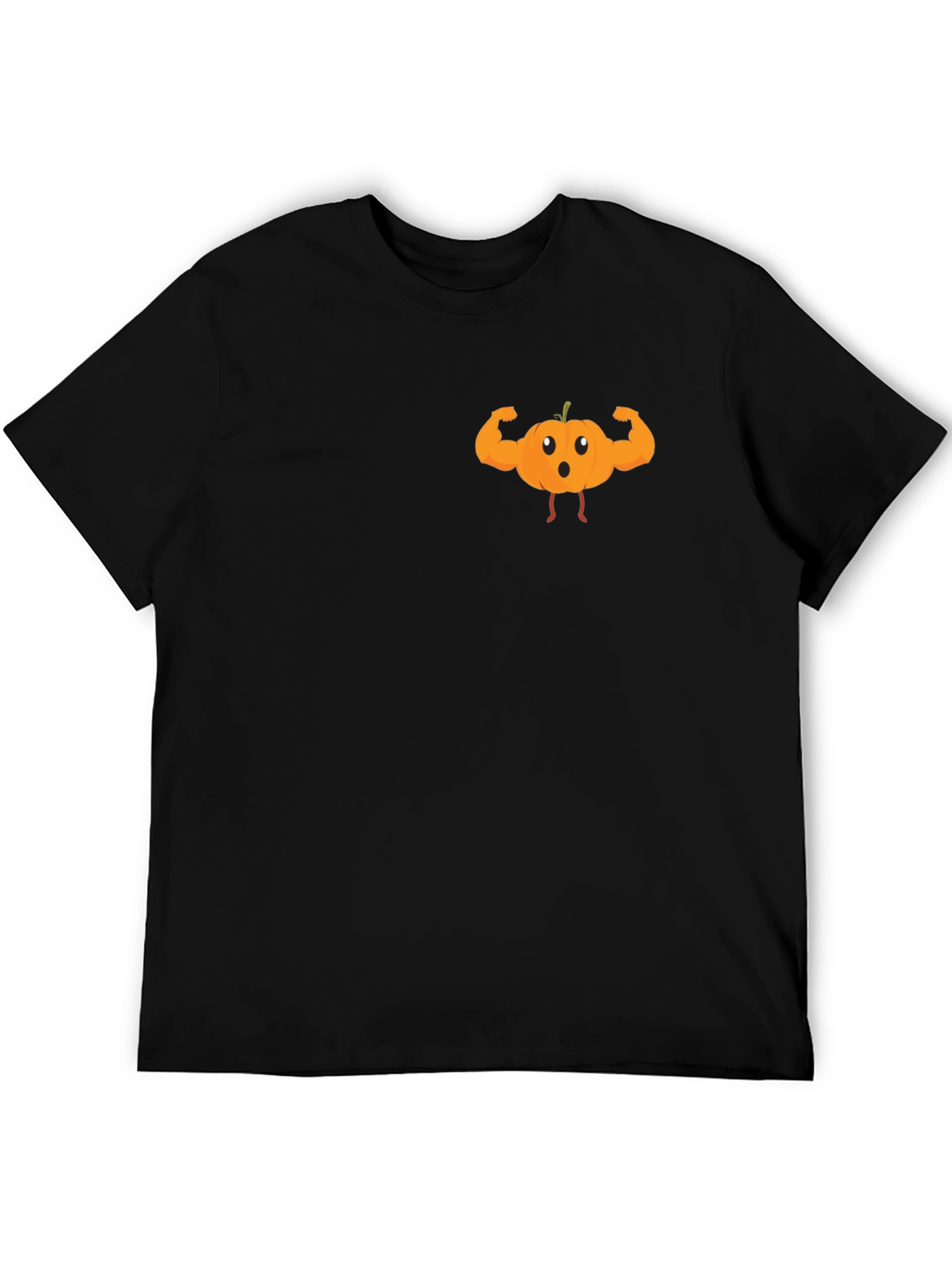 Funny Muscle Pumpkin T-Shirt - Halloween Apparel