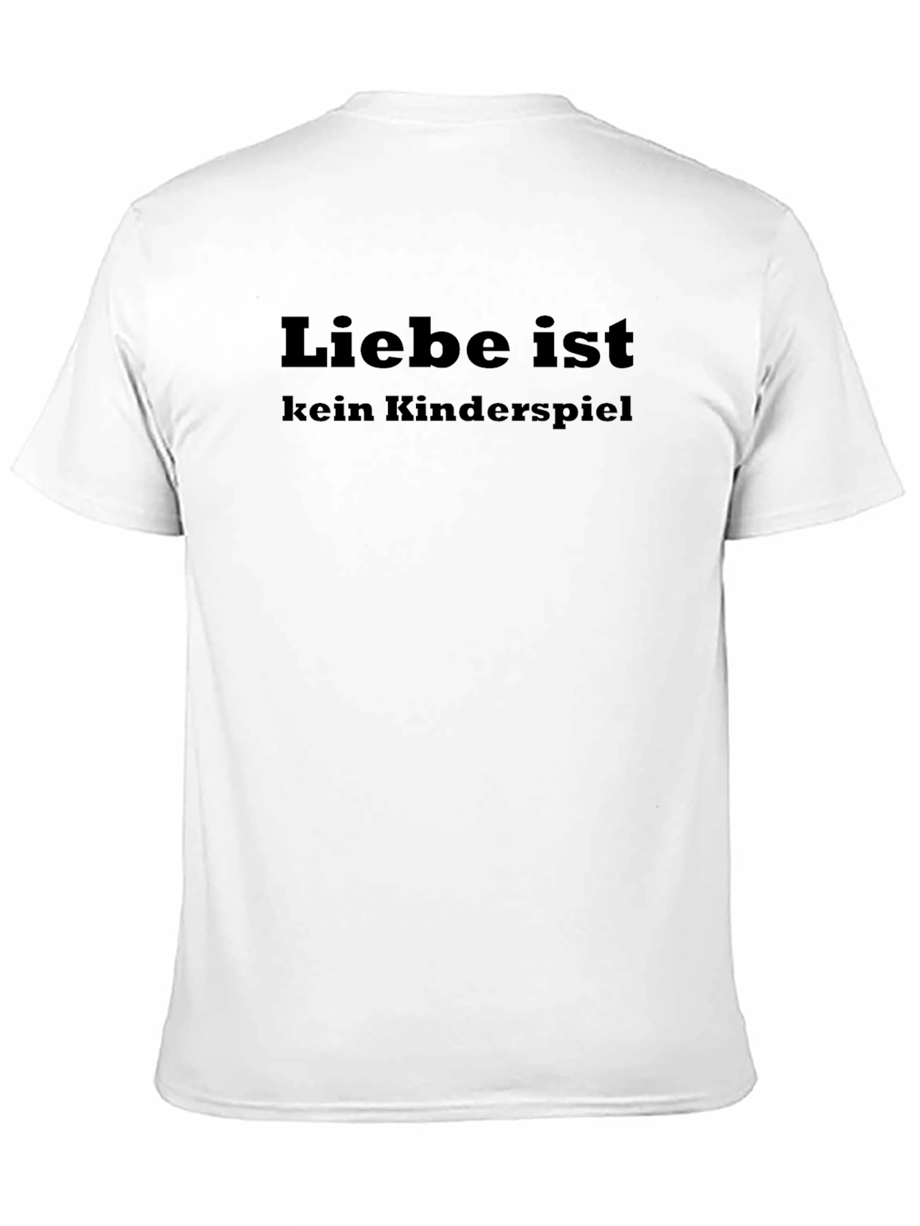 Liebe Ist Kein Kinderspiel T-Shirt - Black