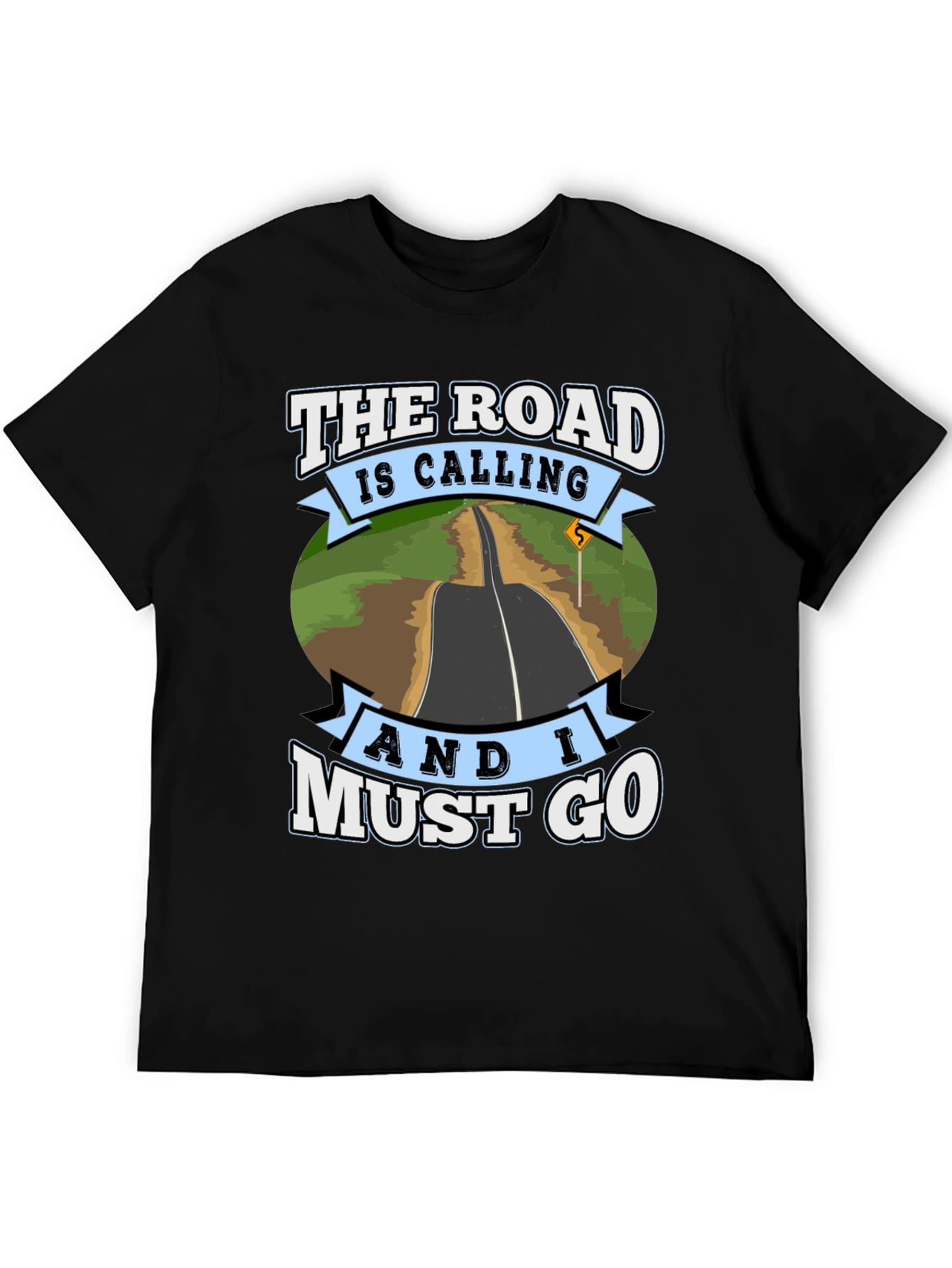 Road Calling Graphic T-Shirt