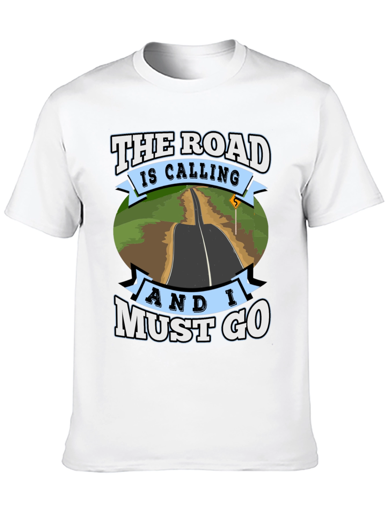 Road Calling Graphic T-Shirt