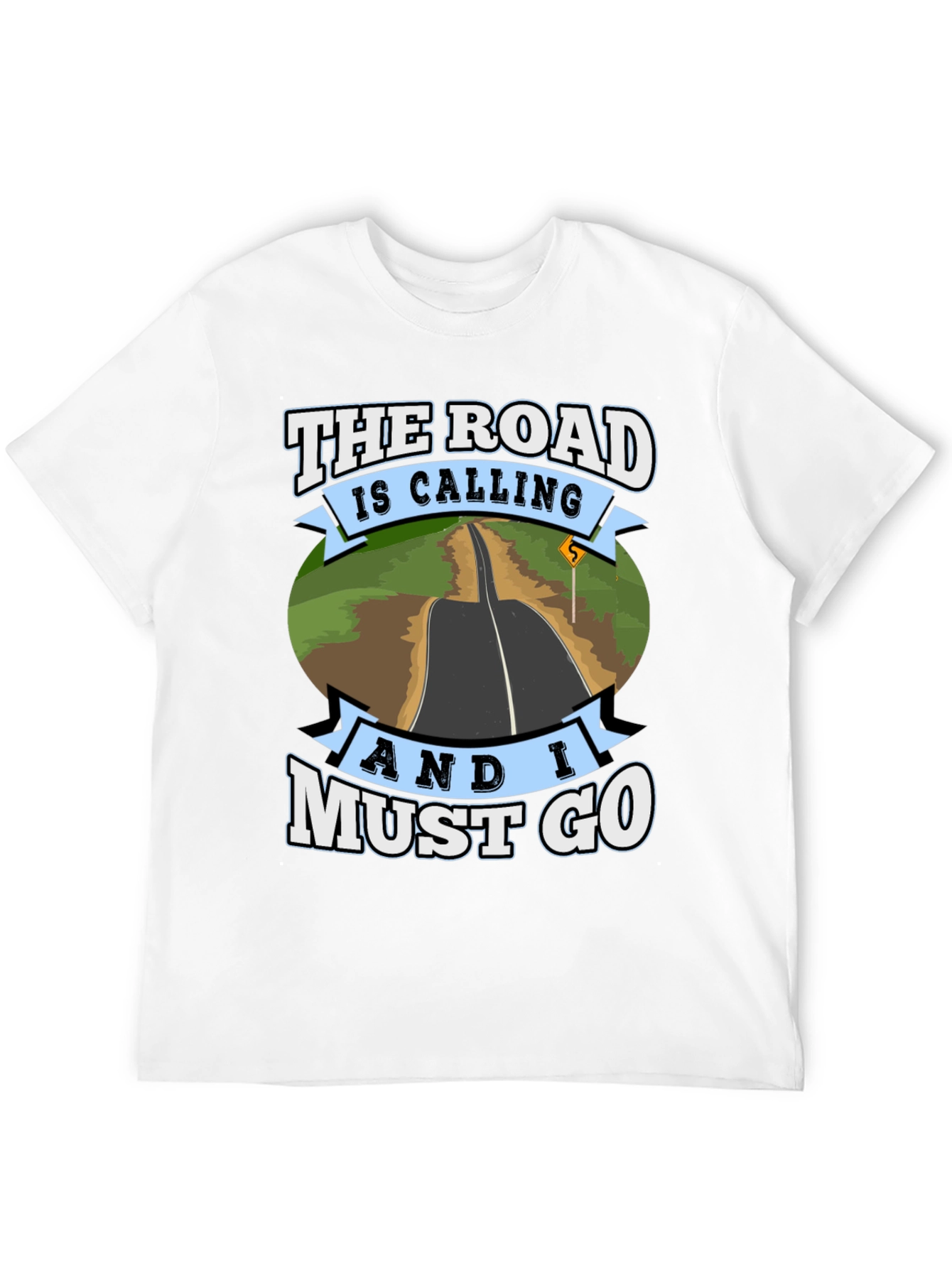 Road Calling Graphic T-Shirt