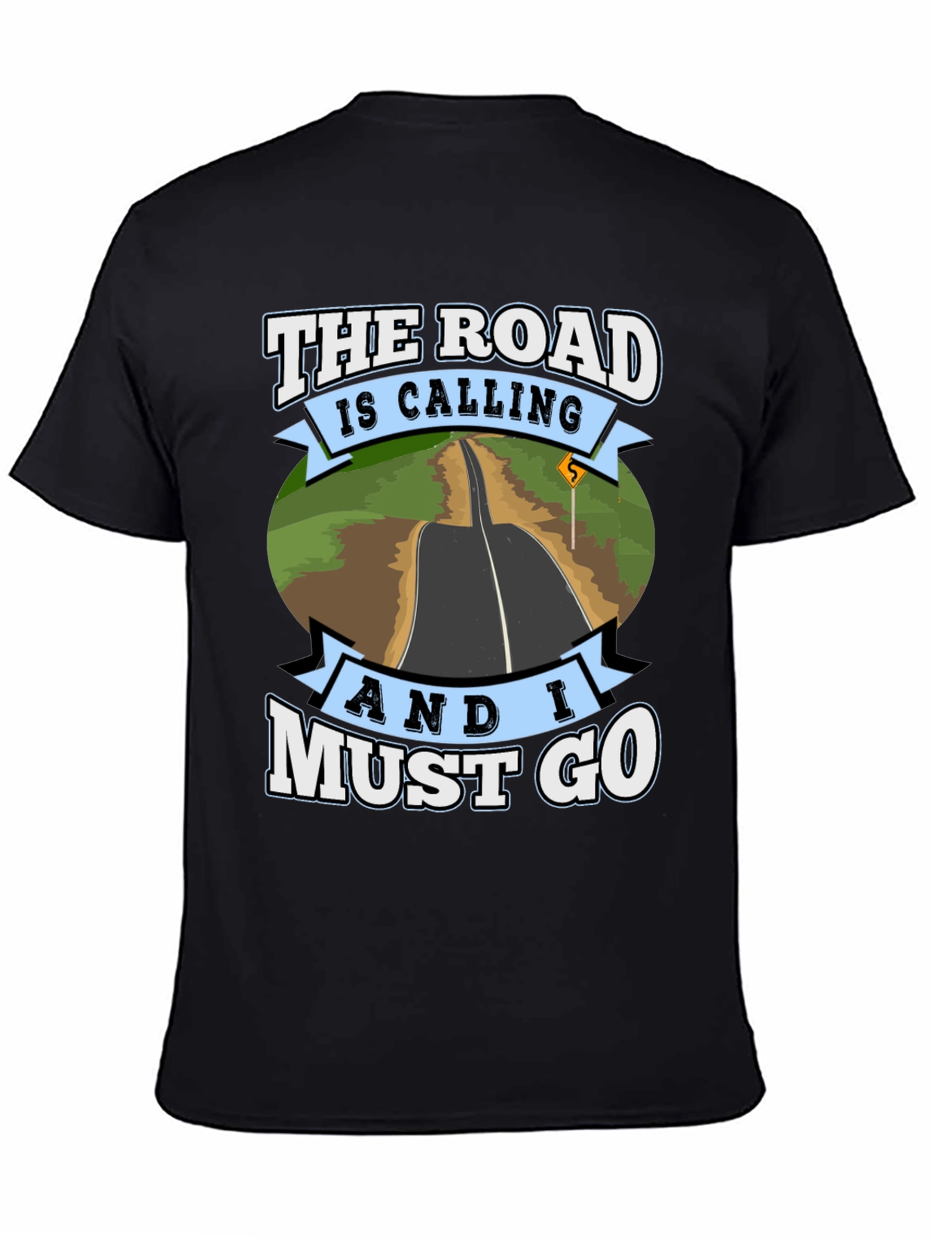 Road Calling Graphic T-Shirt