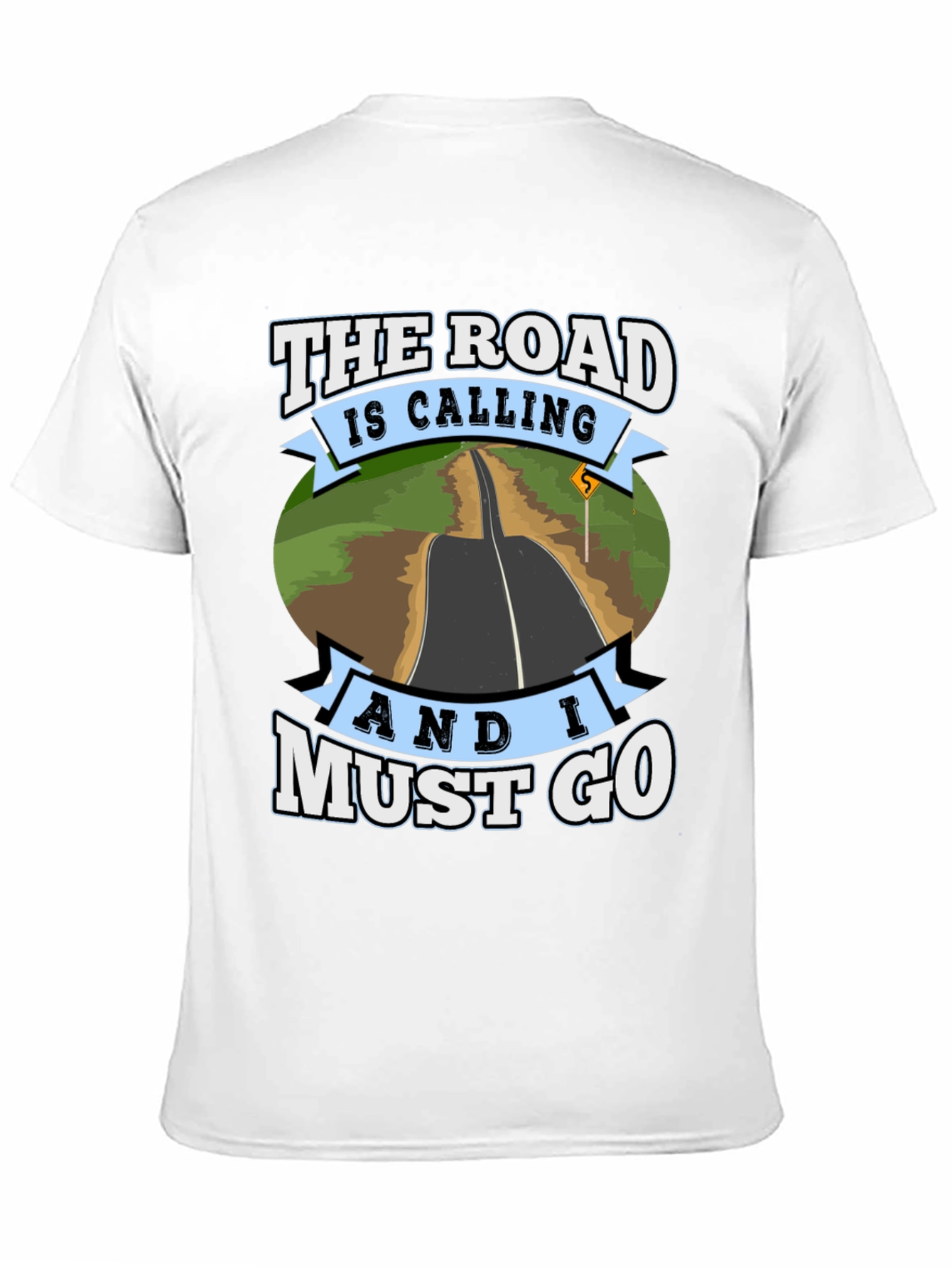 Road Calling Graphic T-Shirt