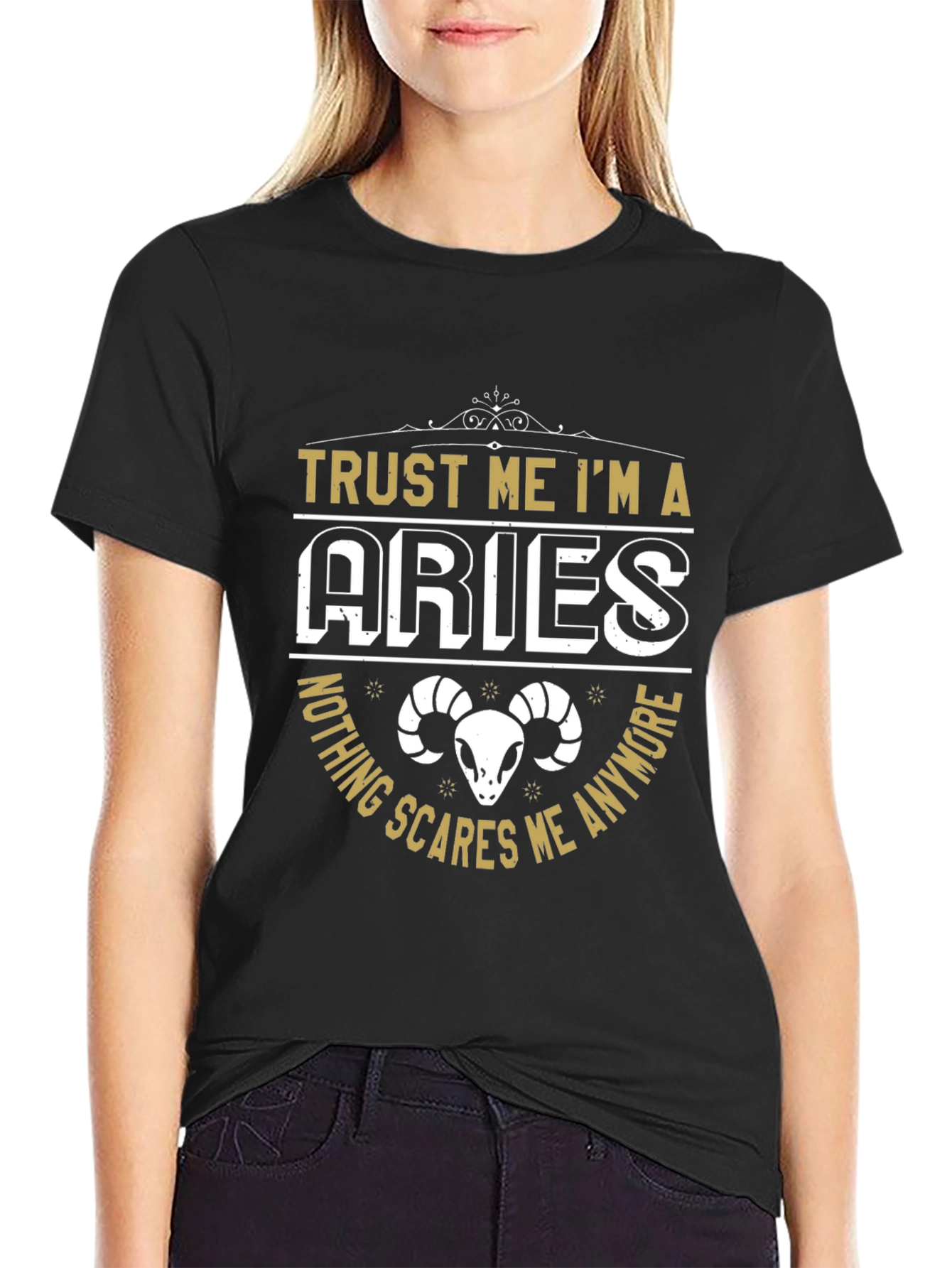 Trust Me Im An Aries Graphic T-Shirt
